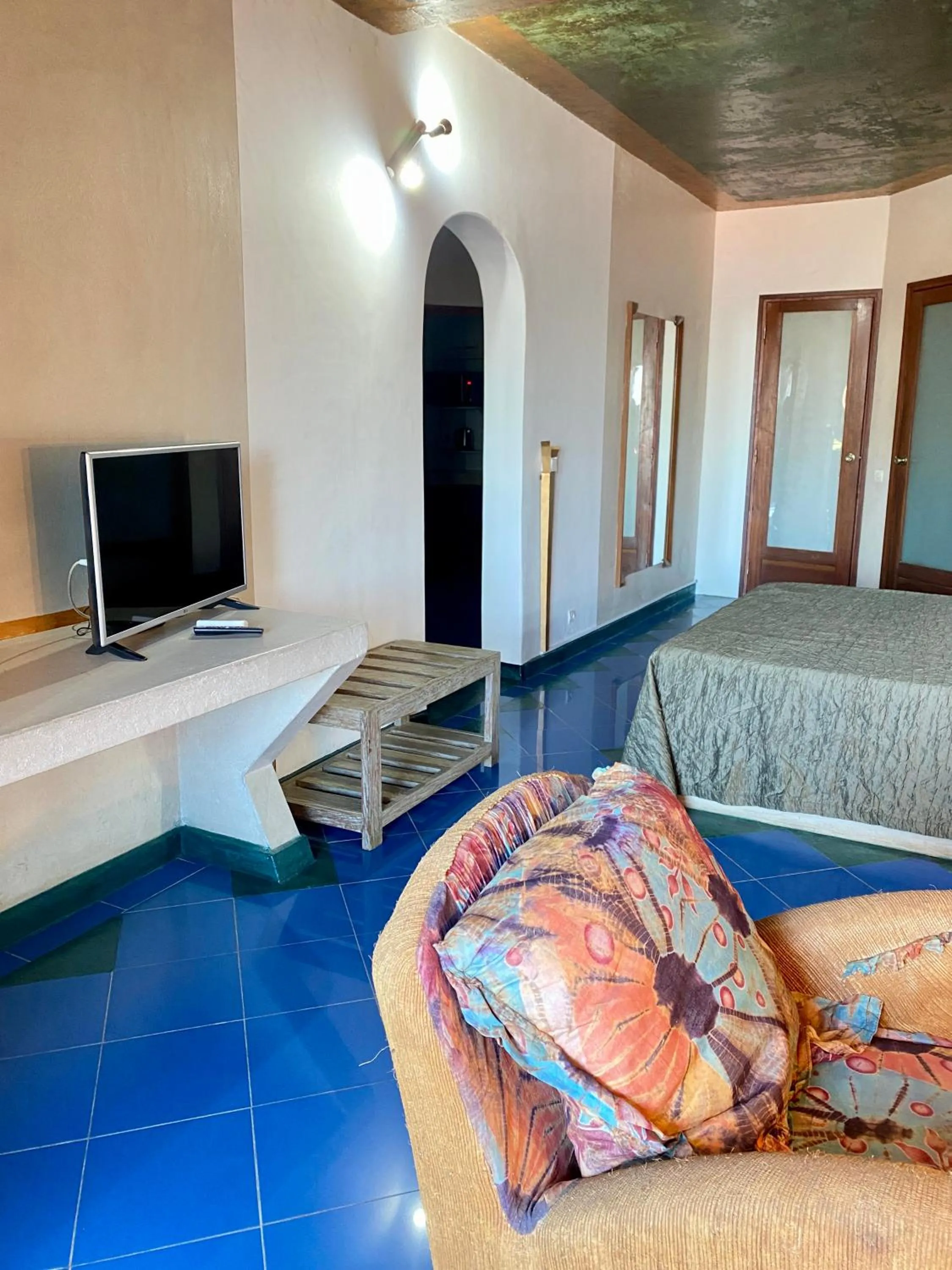 Bed in Hotel Sokhamon