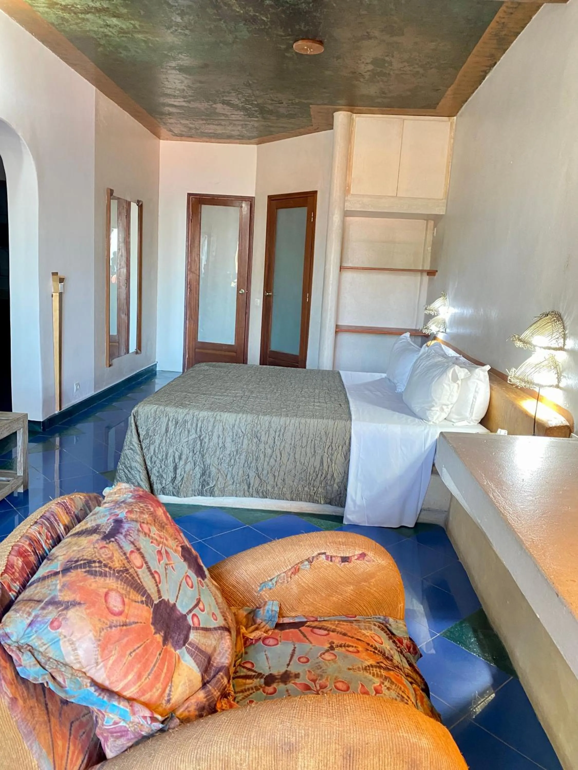 Bed in Hotel Sokhamon