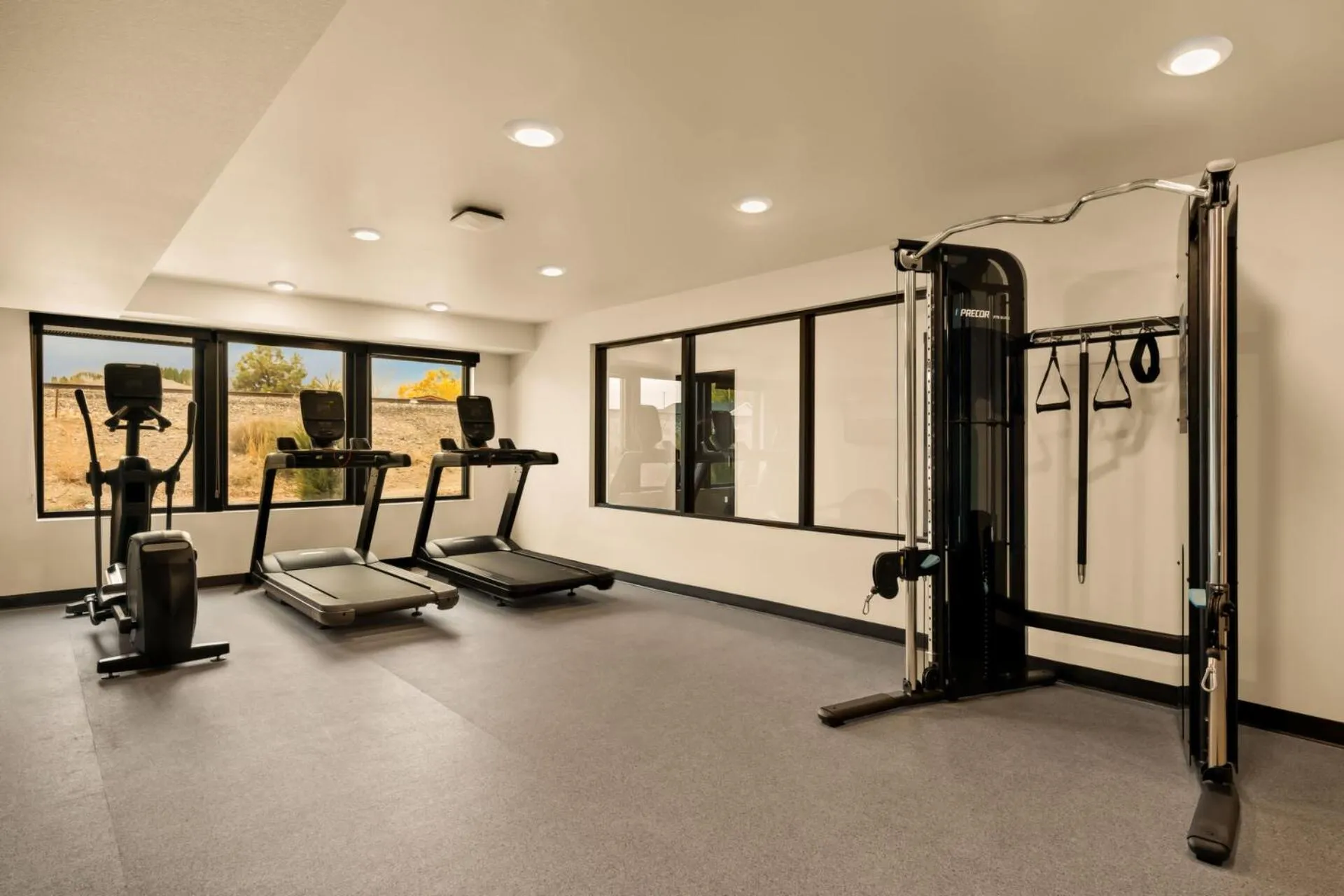 Fitness centre/facilities in LivAway Suites Tri-Cities-Richland