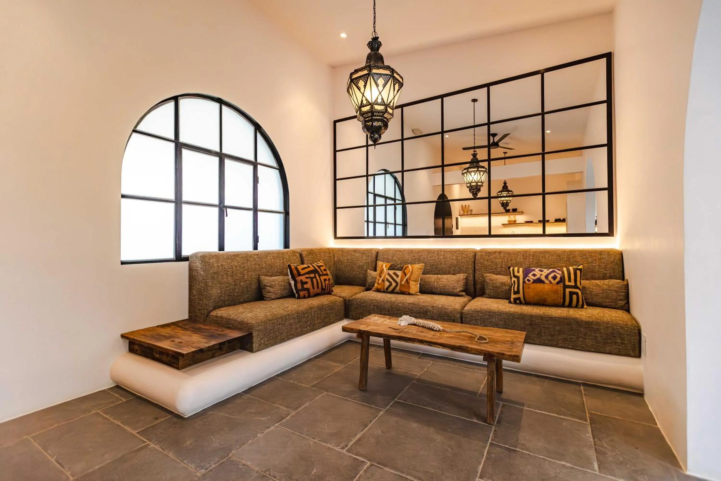 Living room in Domo Nosara Boutique Hotel