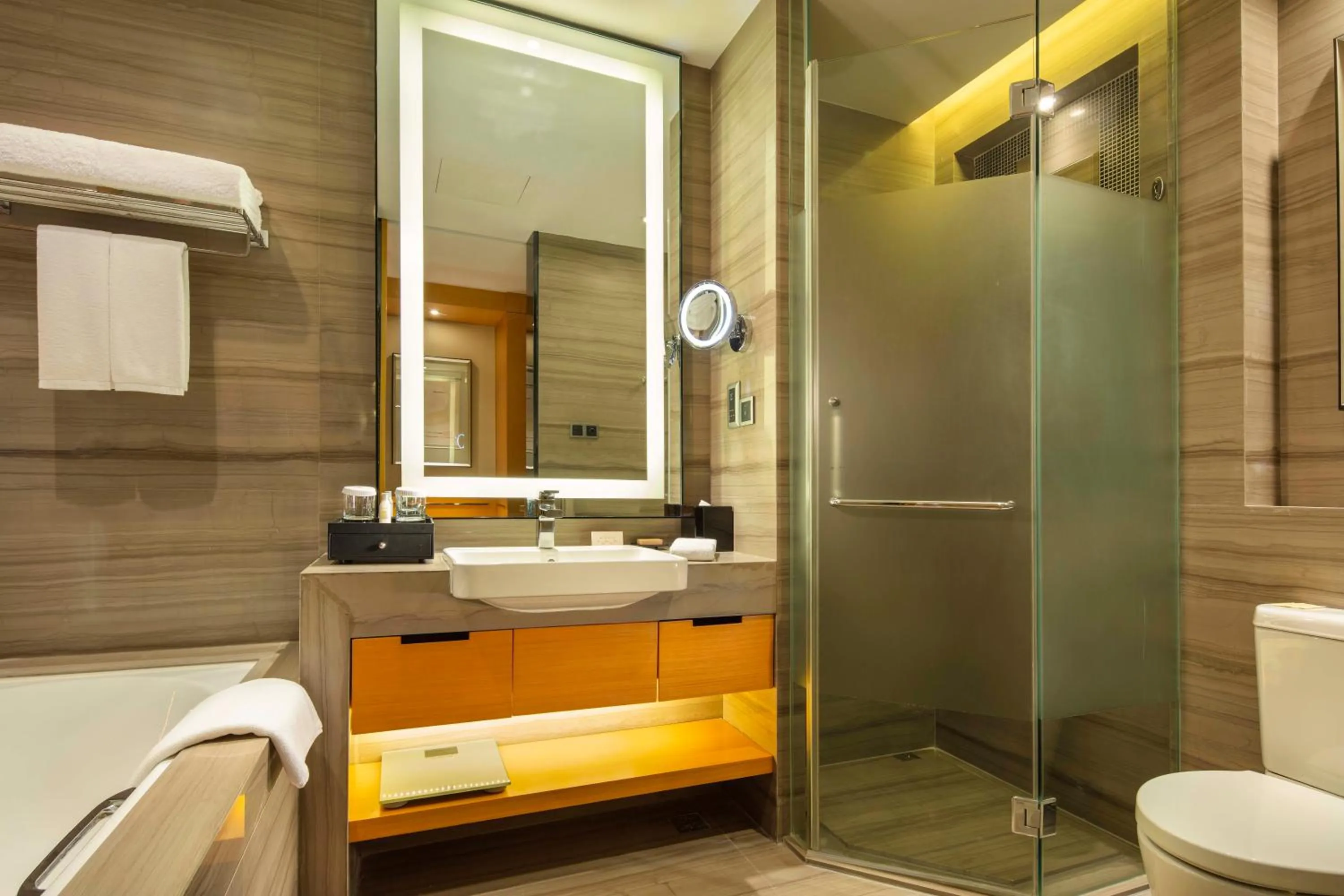 Toilet in Wyndham Shanghai Nanxiang