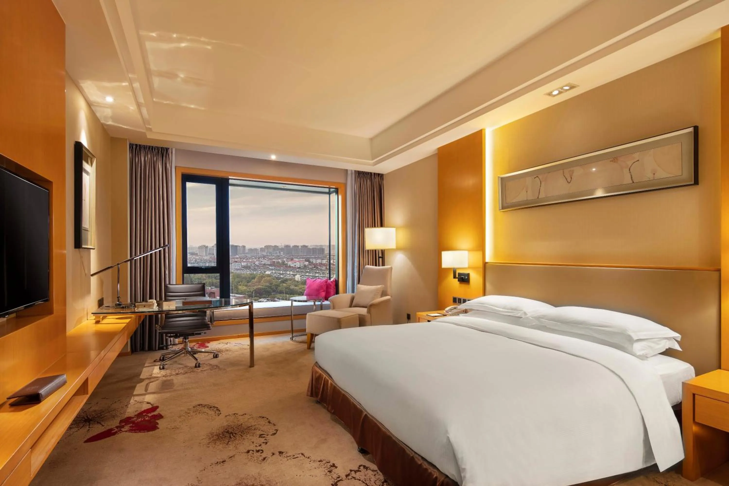 Bedroom, Bed in Wyndham Shanghai Nanxiang