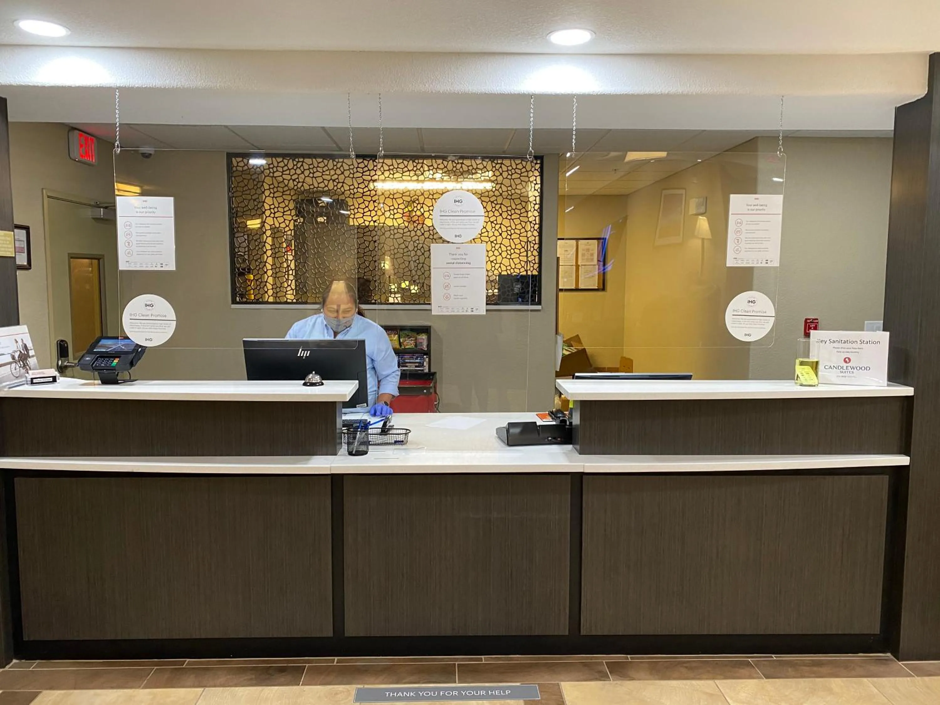 Lobby or reception in Candlewood Suites Cotulla by IHG