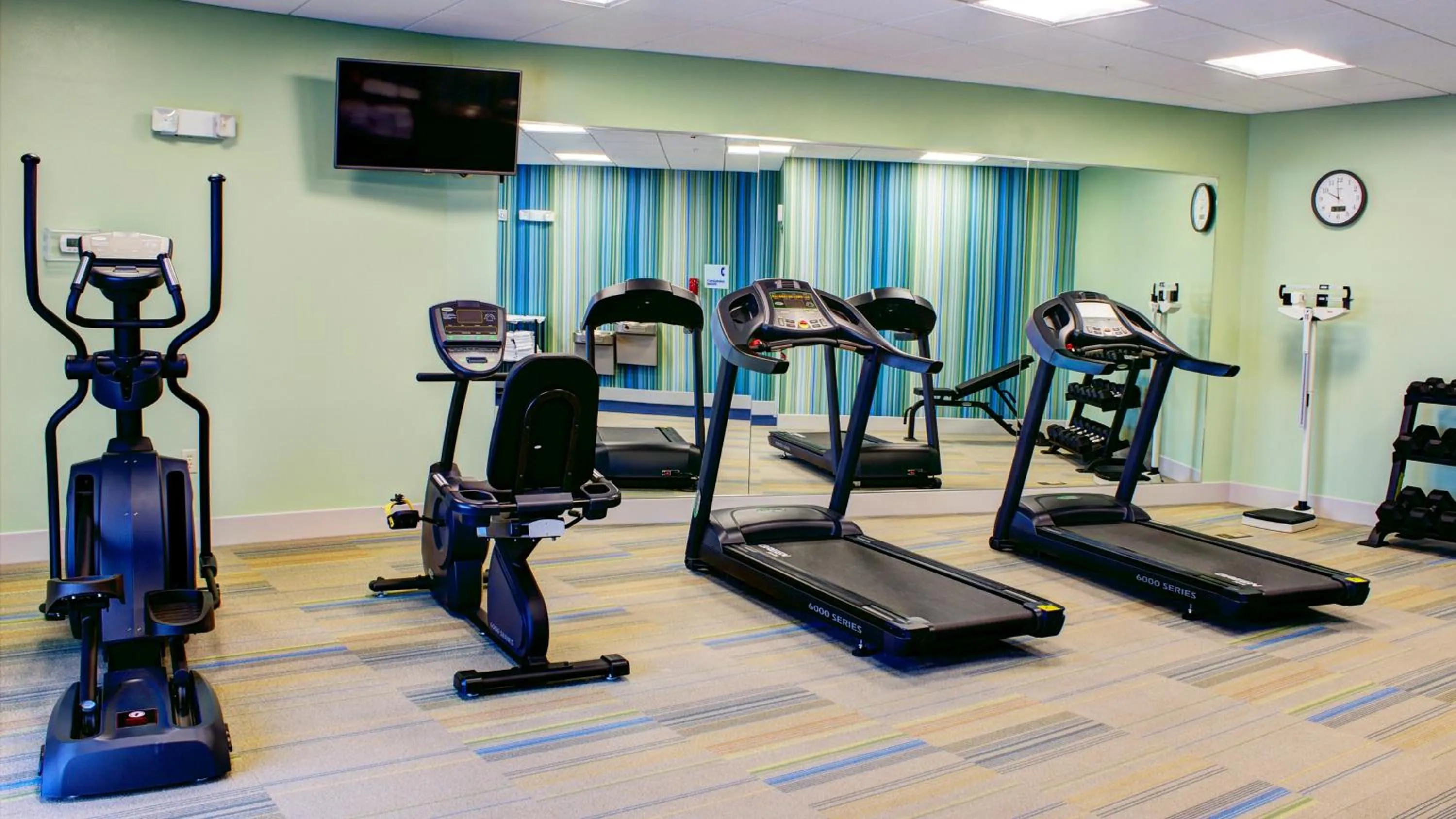 Fitness centre/facilities in Holiday Inn Express Spencer by IHG