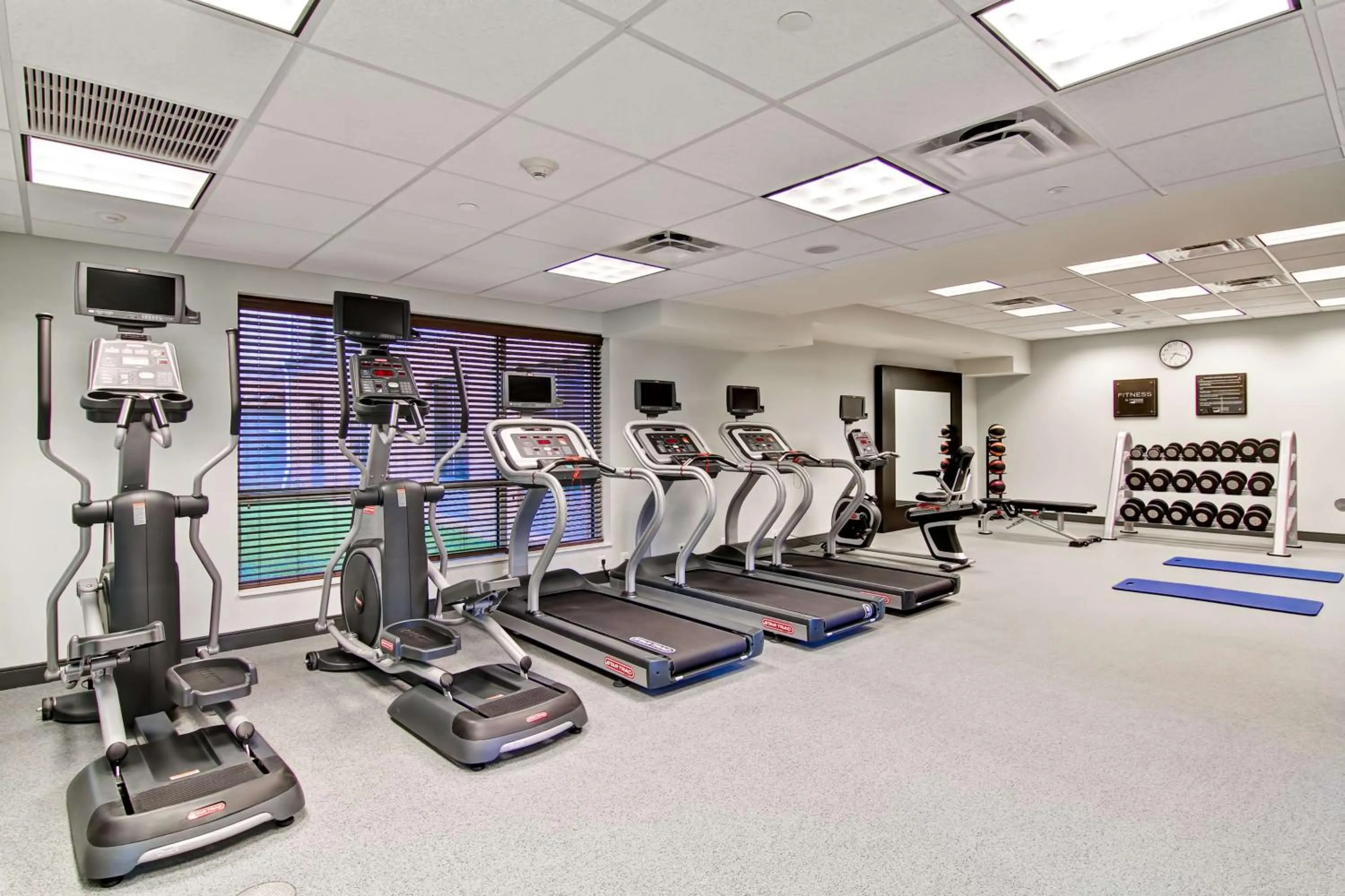 Fitness centre/facilities in Homewood Suites by Hilton Woodbridge