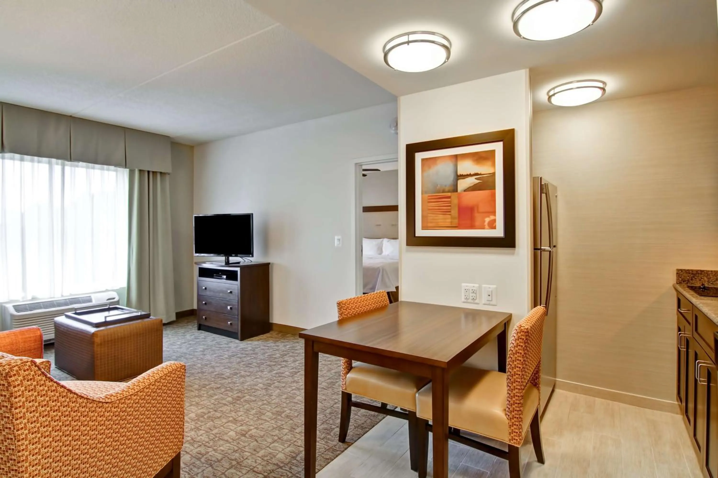 Living room in Homewood Suites by Hilton Woodbridge