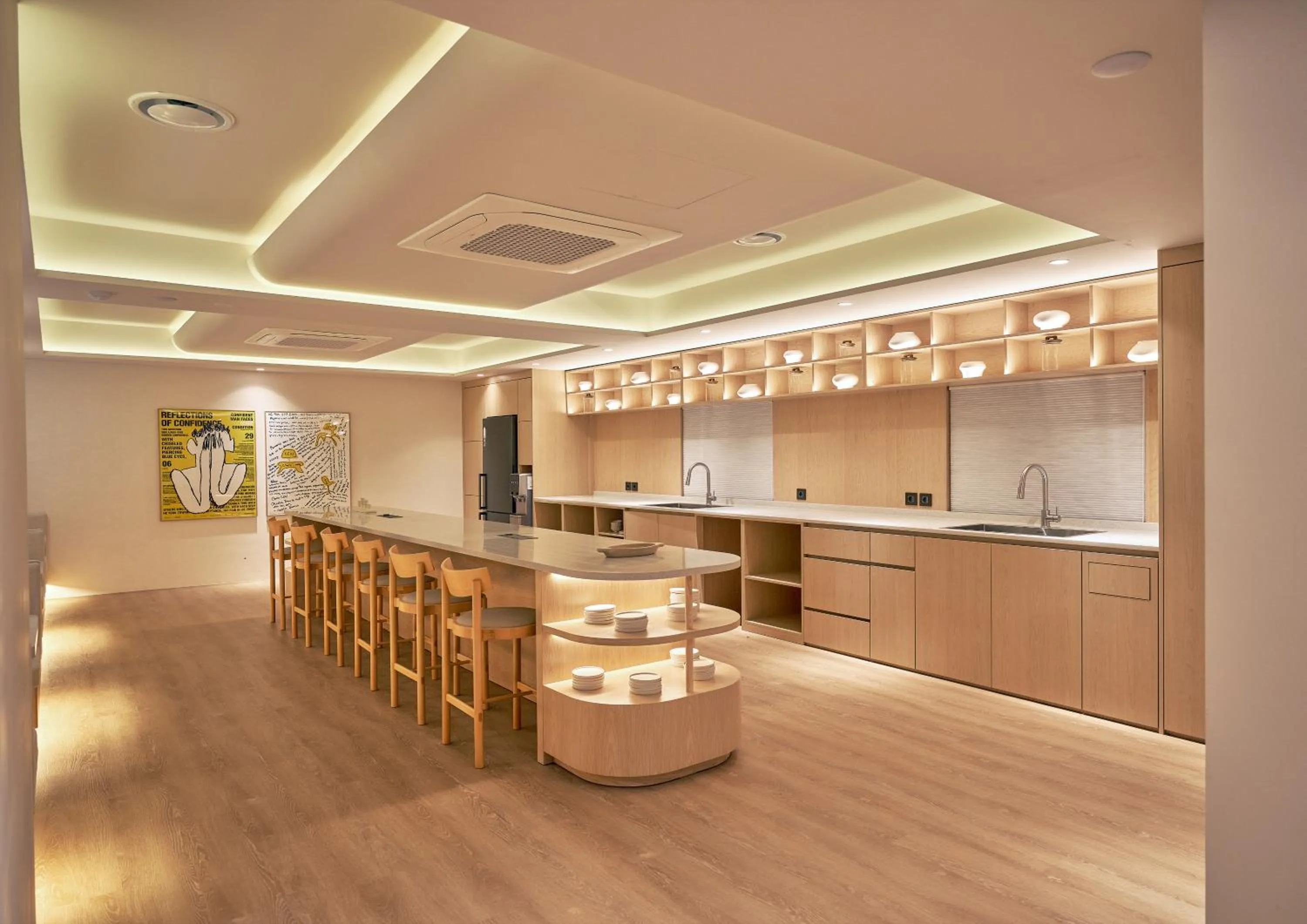 Area and facilities in UH Continental CenterPoint