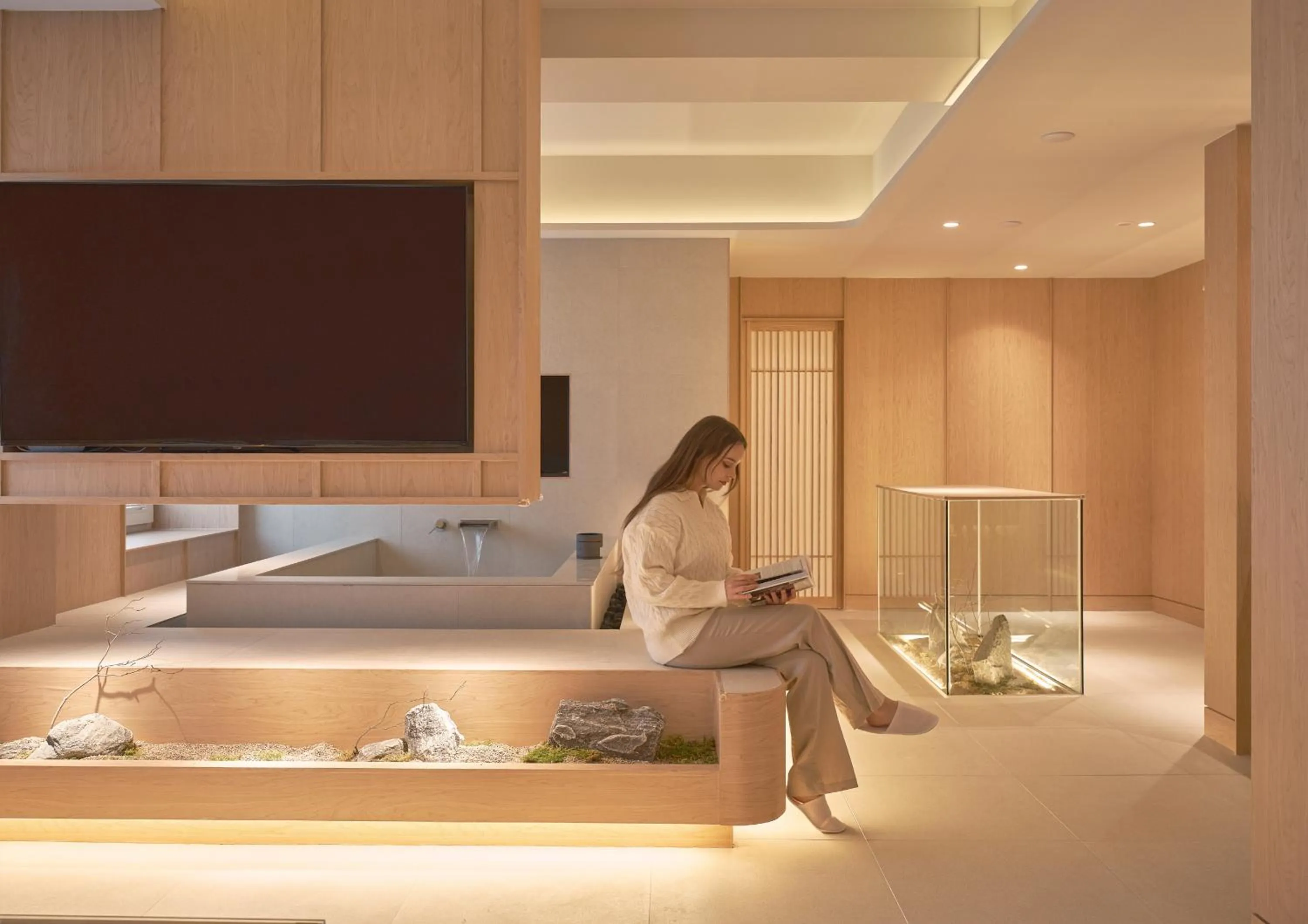 Living room in UH Continental CenterPoint