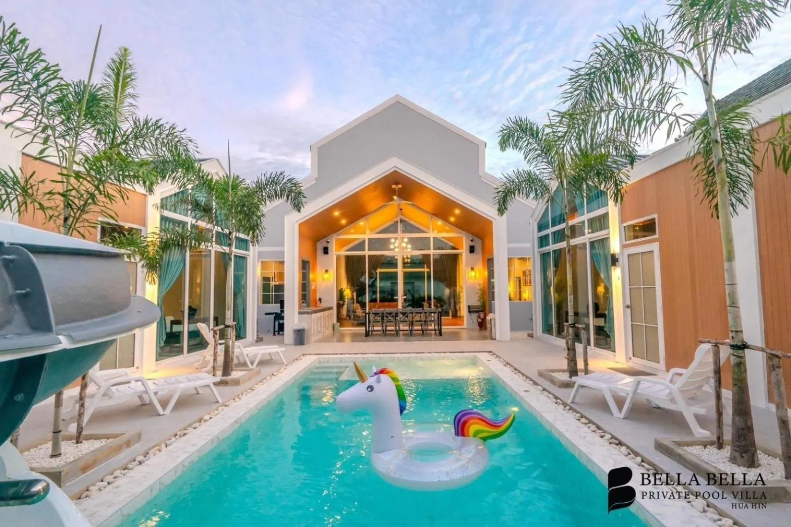 Property building in BellaBella Private Pool Villa Huahin near Beach