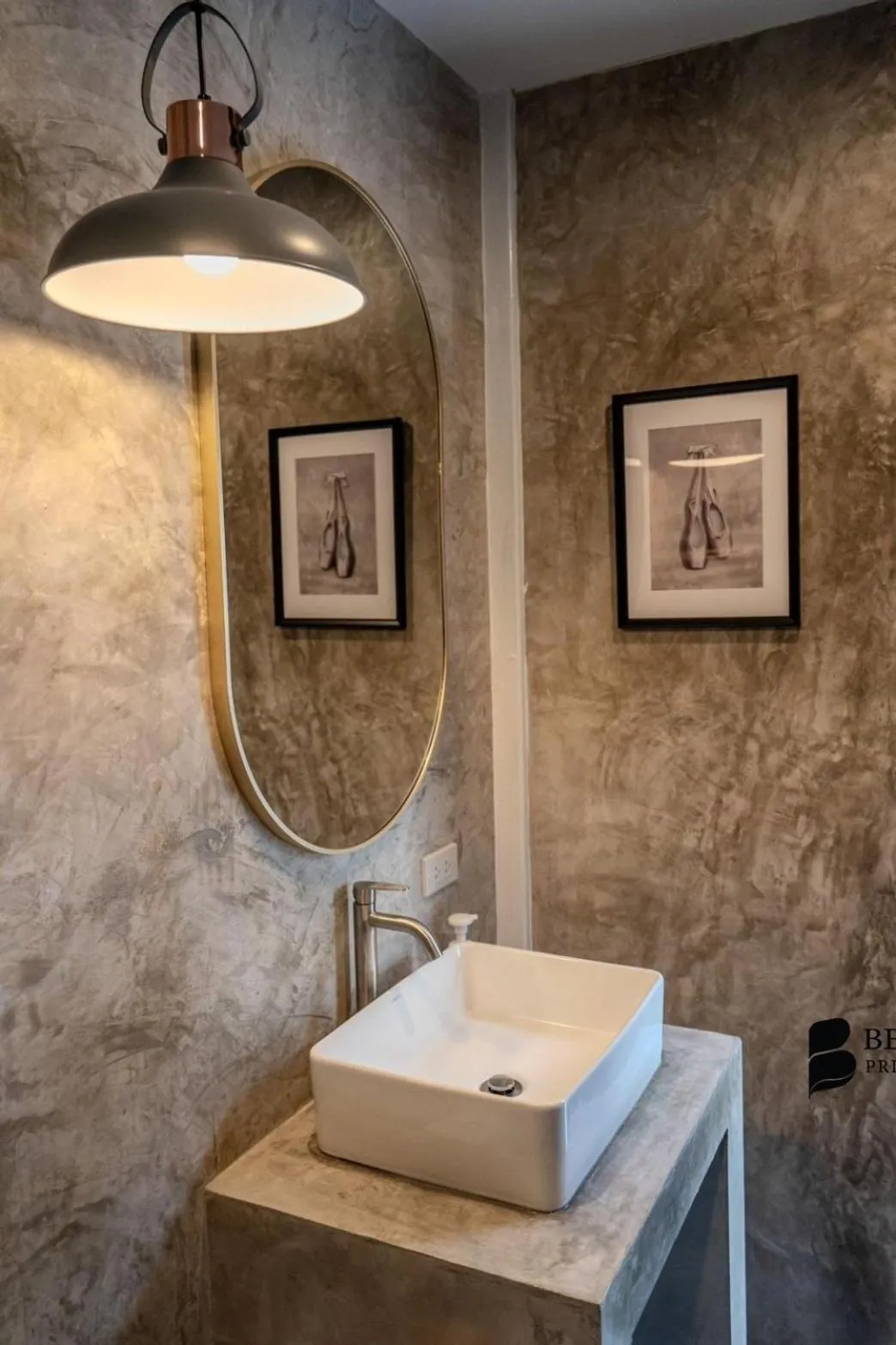 Bathroom in BellaBella Private Pool Villa Huahin near Beach