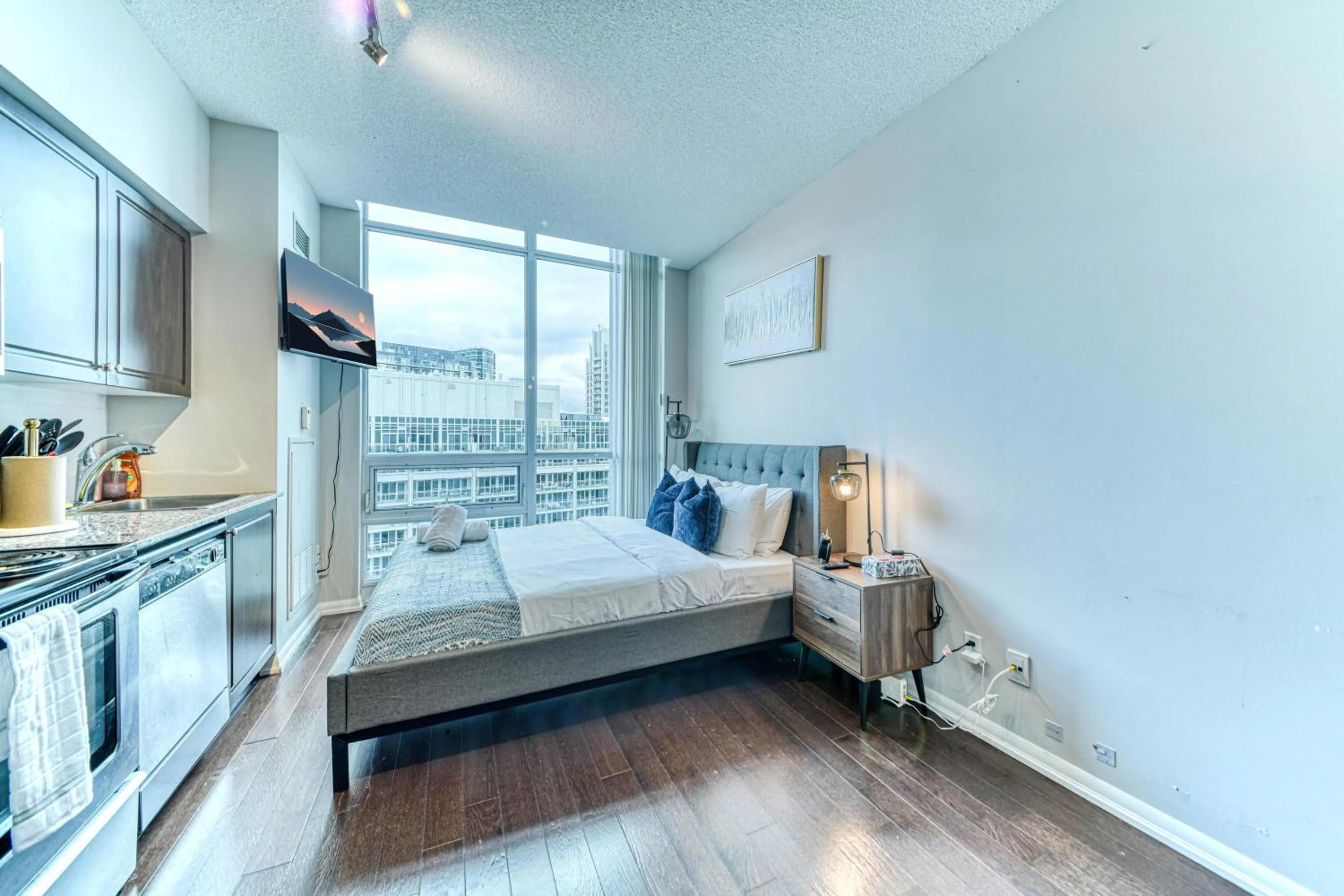 Bed in Rivetstays- The Neptune I