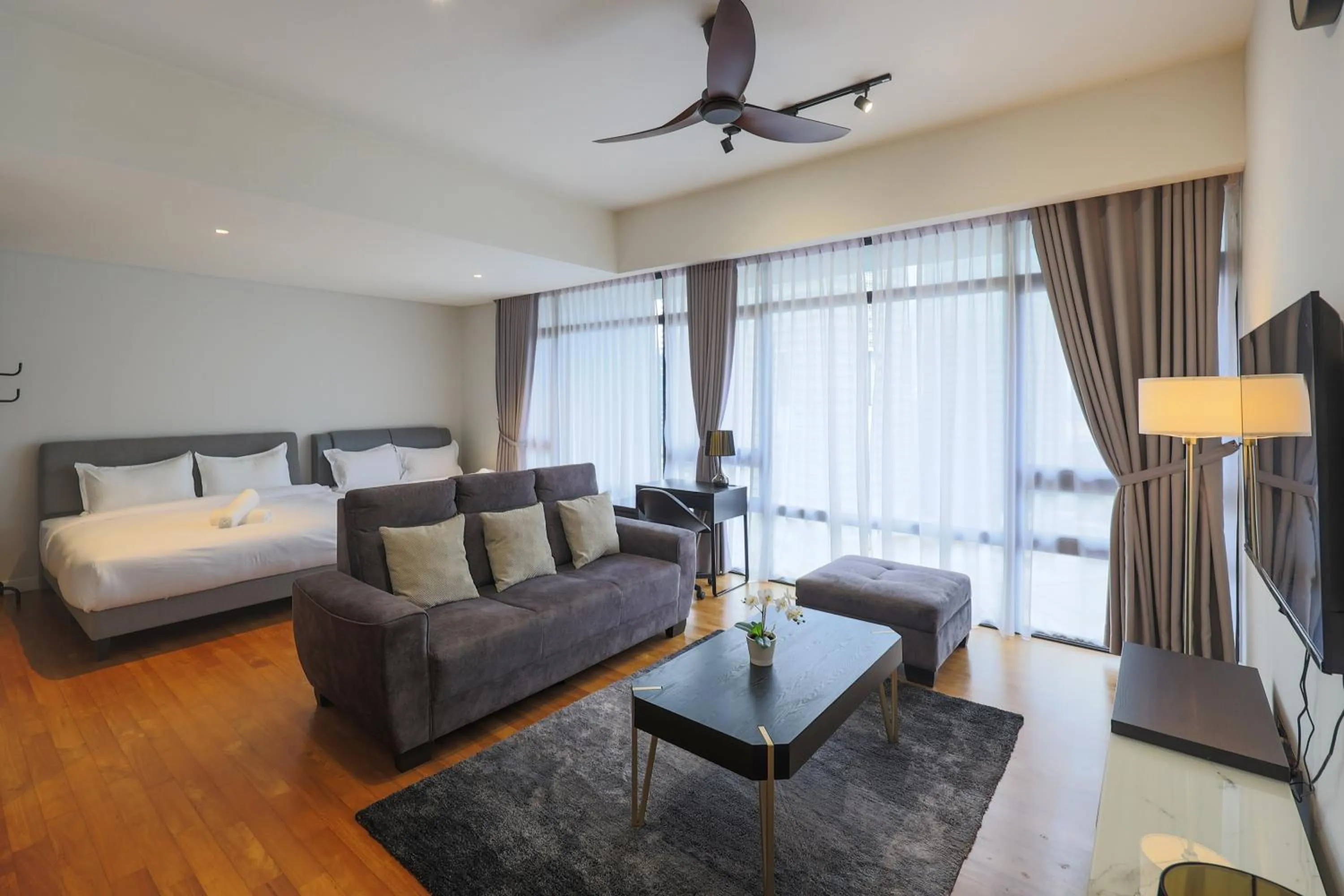 Bed in Anggun Residences Serviced Suites by GB