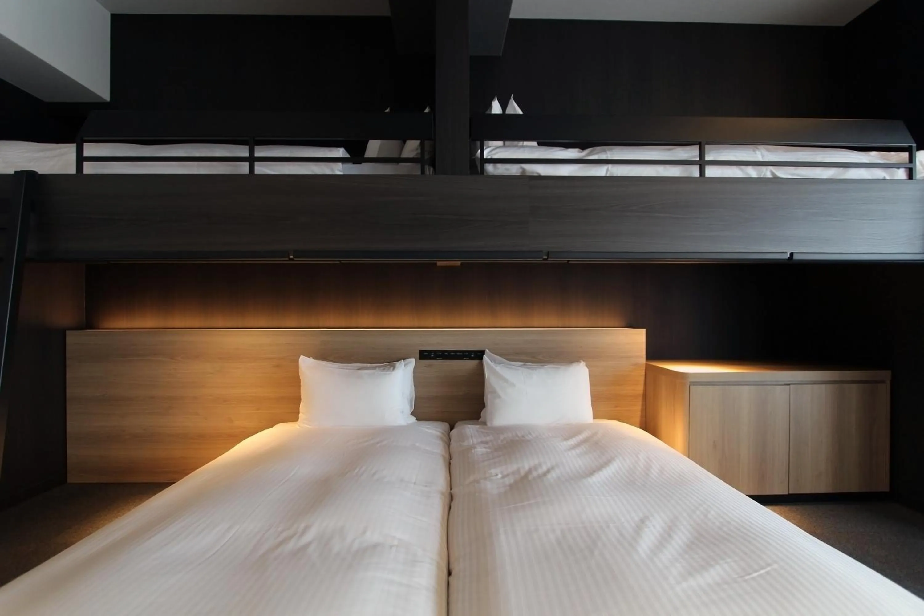 Bed in KOKO HOTEL Residence Kyoto Nijo Castle