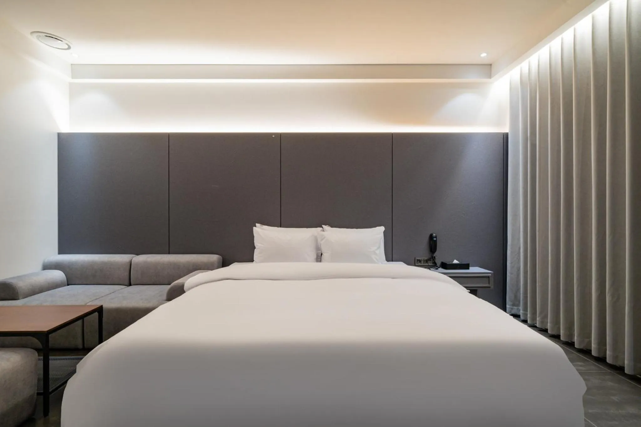 Bed in Hotel THE ART UIWANG