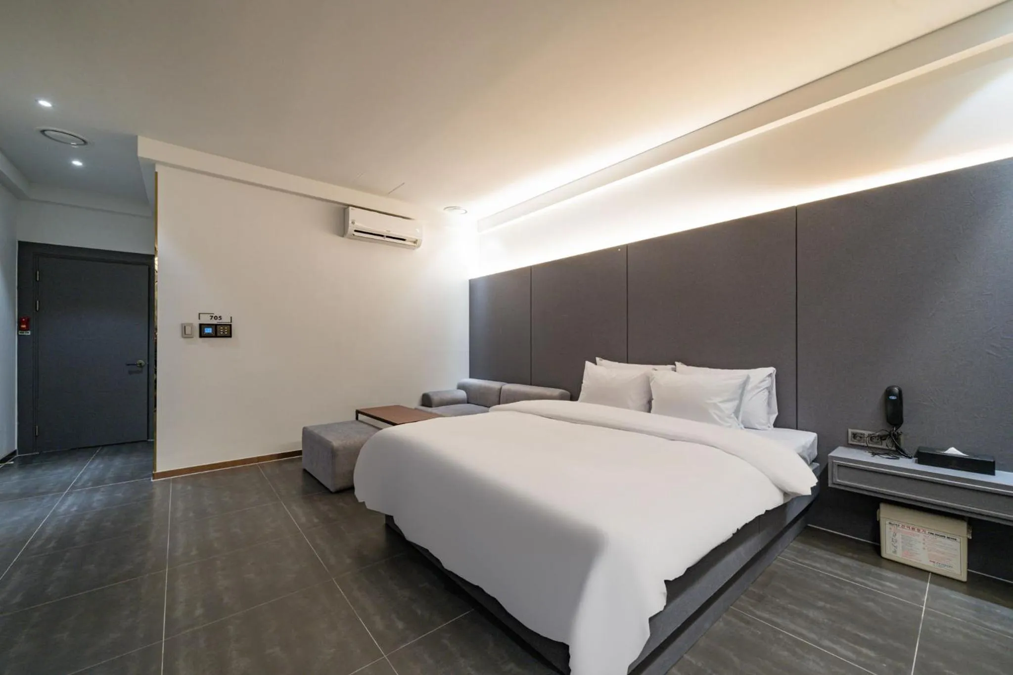 Bed in Hotel THE ART UIWANG