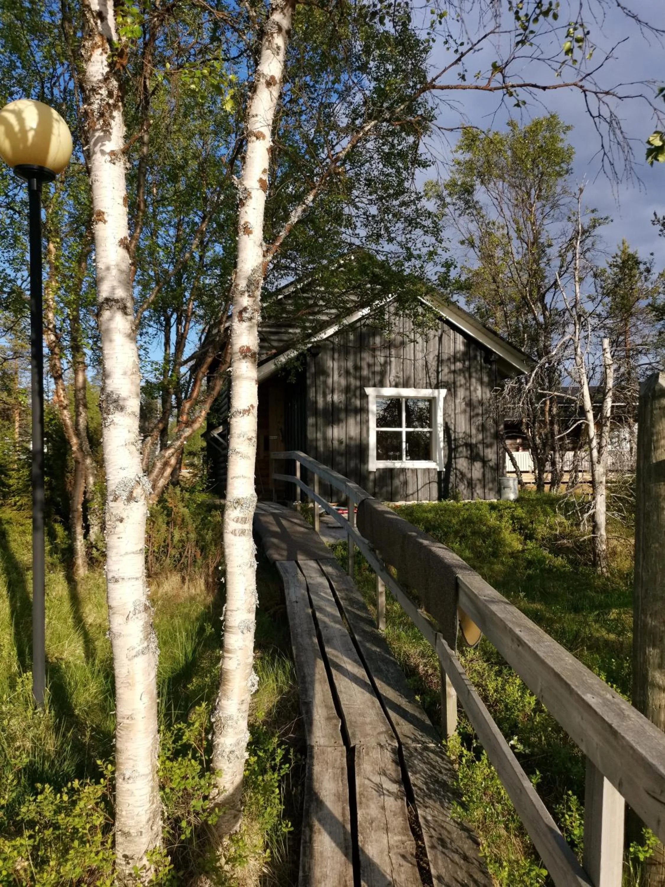 Property building in Wilderness Hotel Muotka & Igloos
