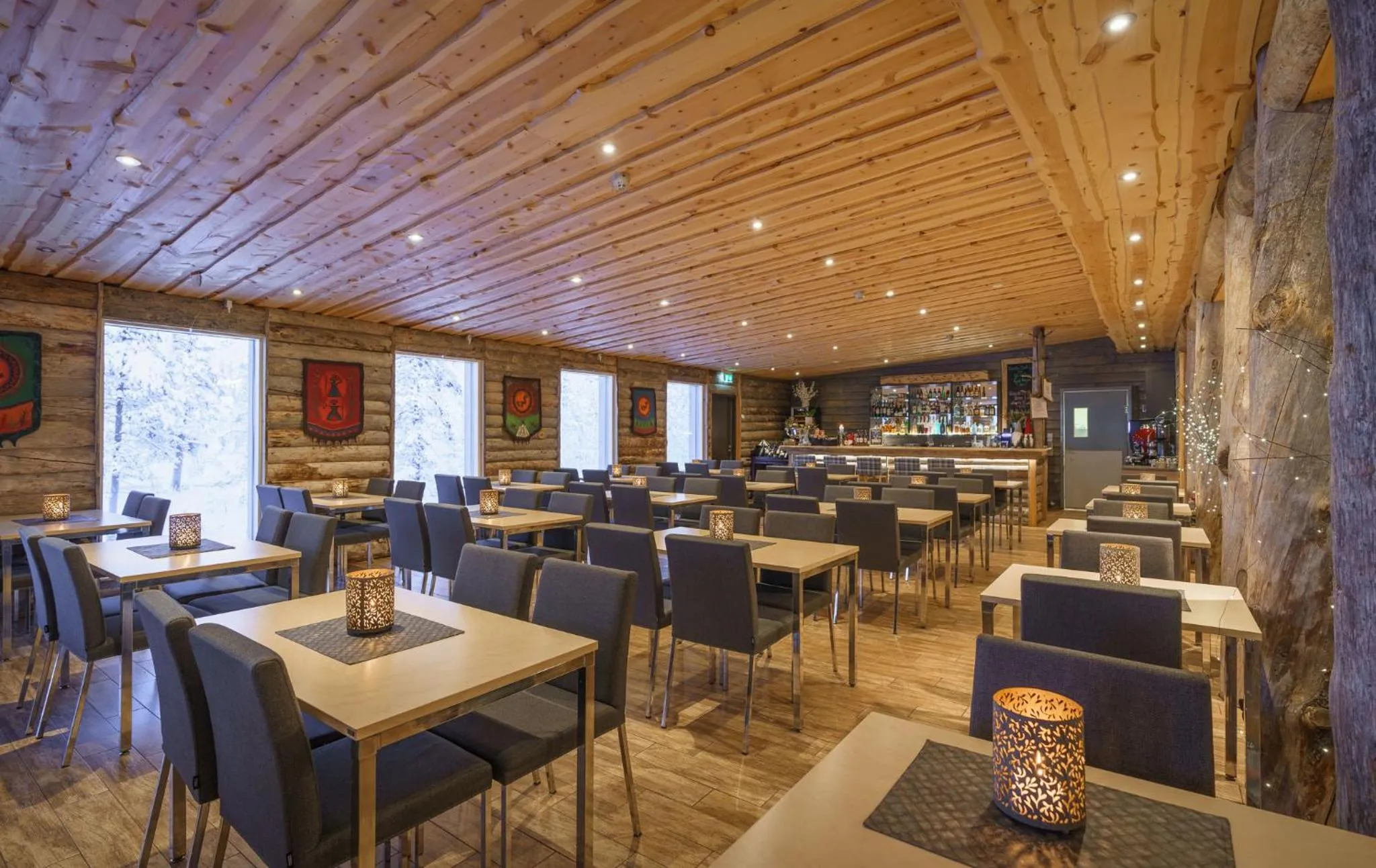 Restaurant/places to eat in Wilderness Hotel Muotka & Igloos