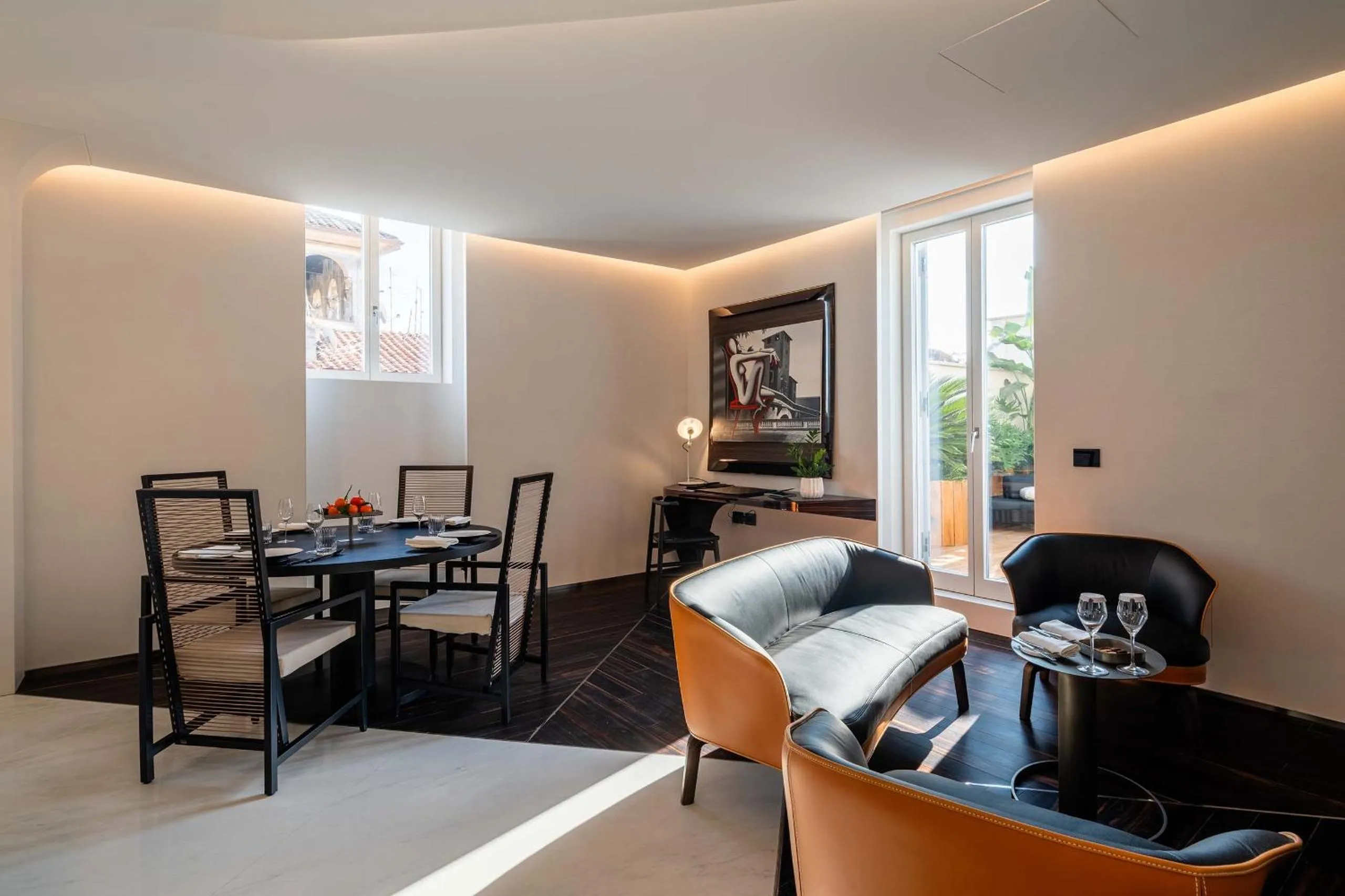 Living room in ROMEO Roma