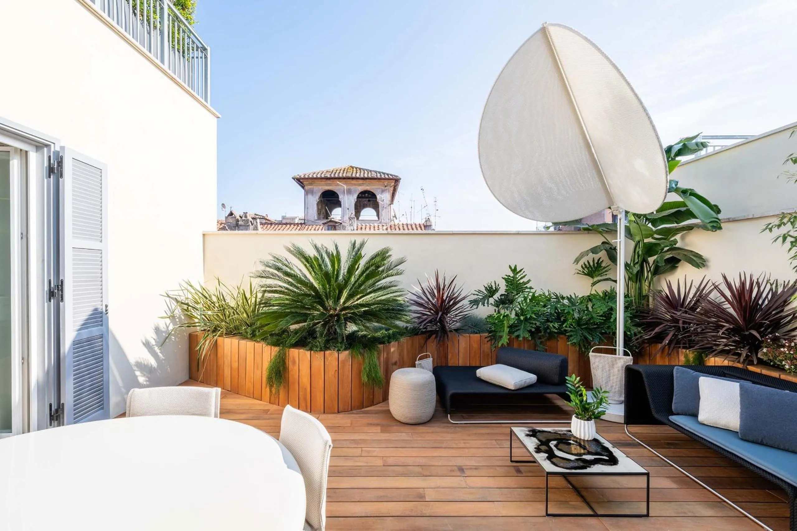 Balcony/Terrace in ROMEO Roma