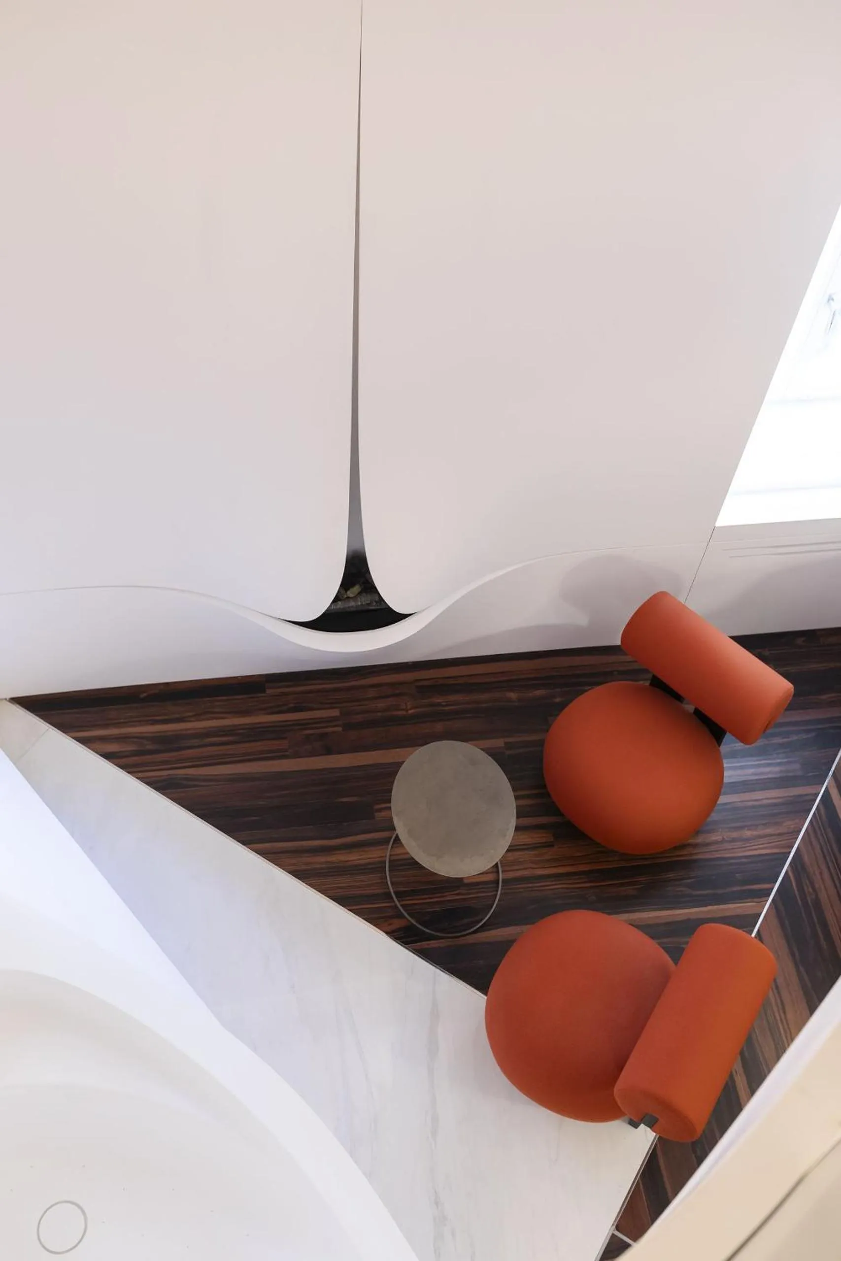 Living room, Bed in ROMEO Roma