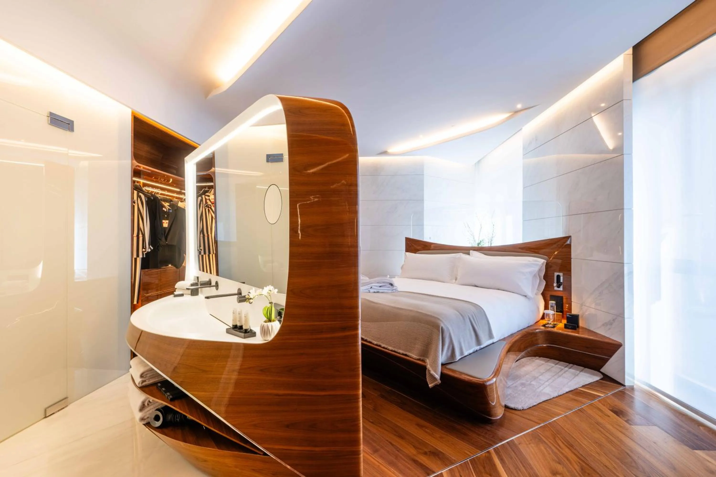 Bedroom, Bed in ROMEO Roma