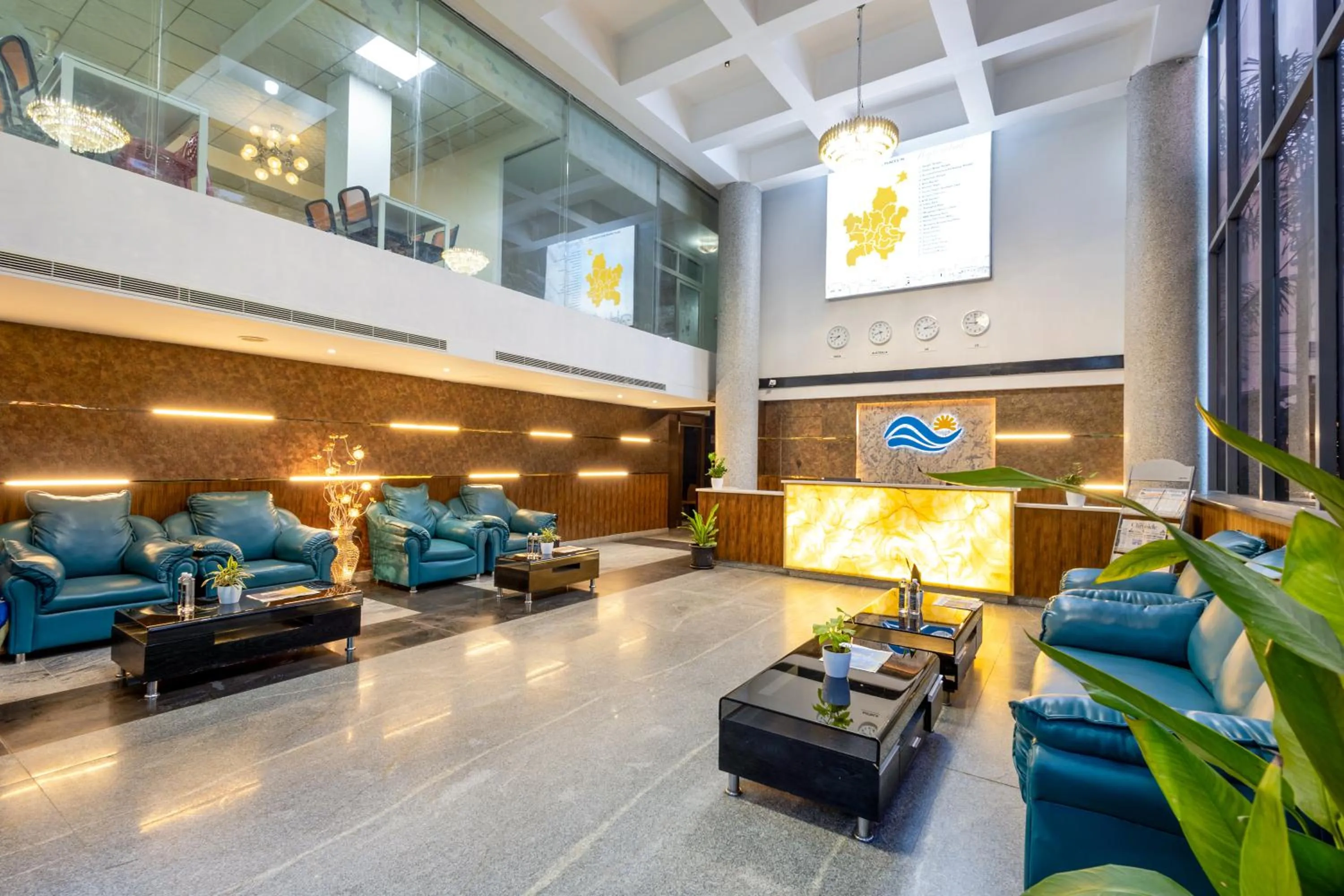 Lobby or reception in Sunrise A Boutique Hotel, Kondapur - Gachibowli
