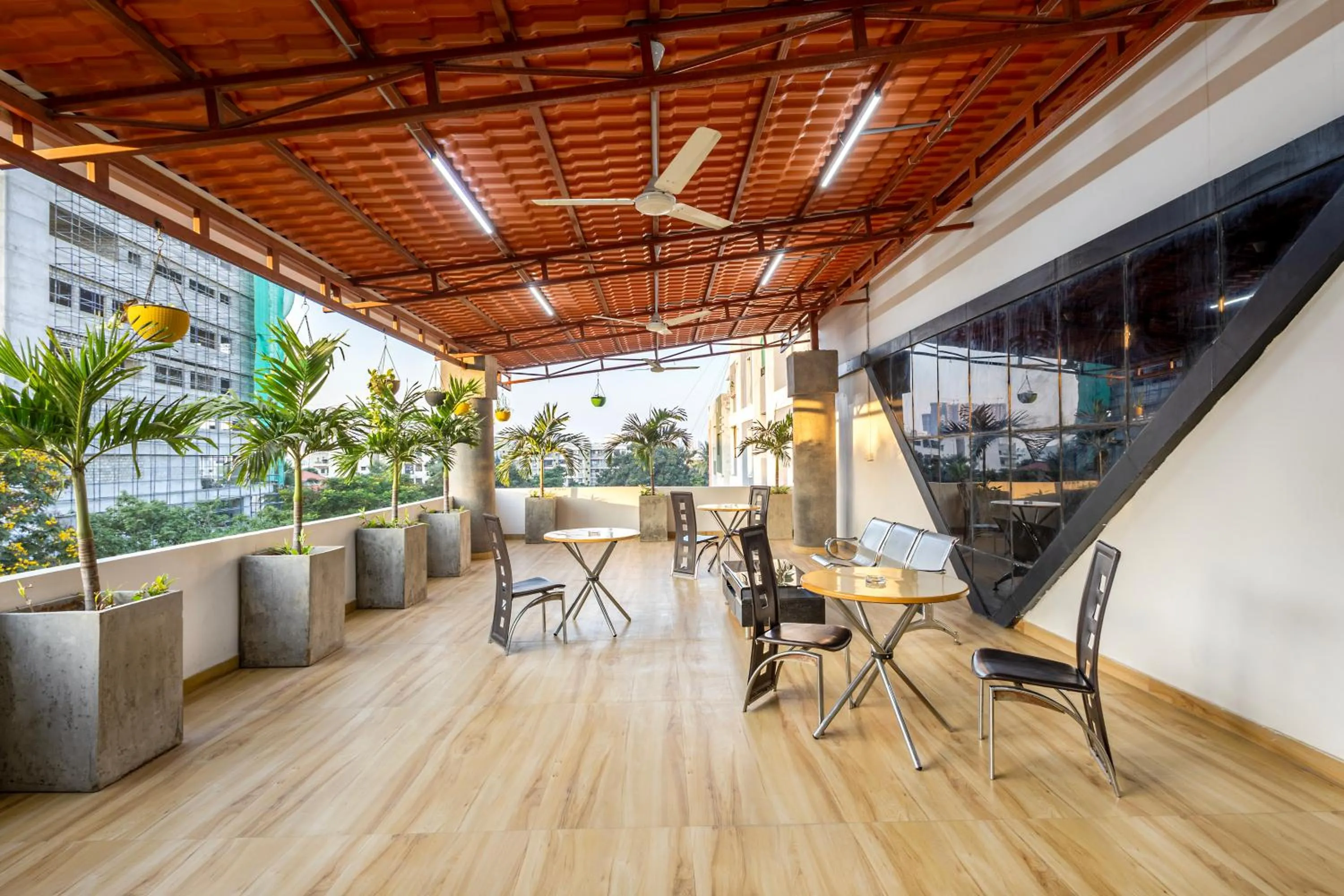 Seating area in Sunrise A Boutique Hotel, Kondapur - Gachibowli
