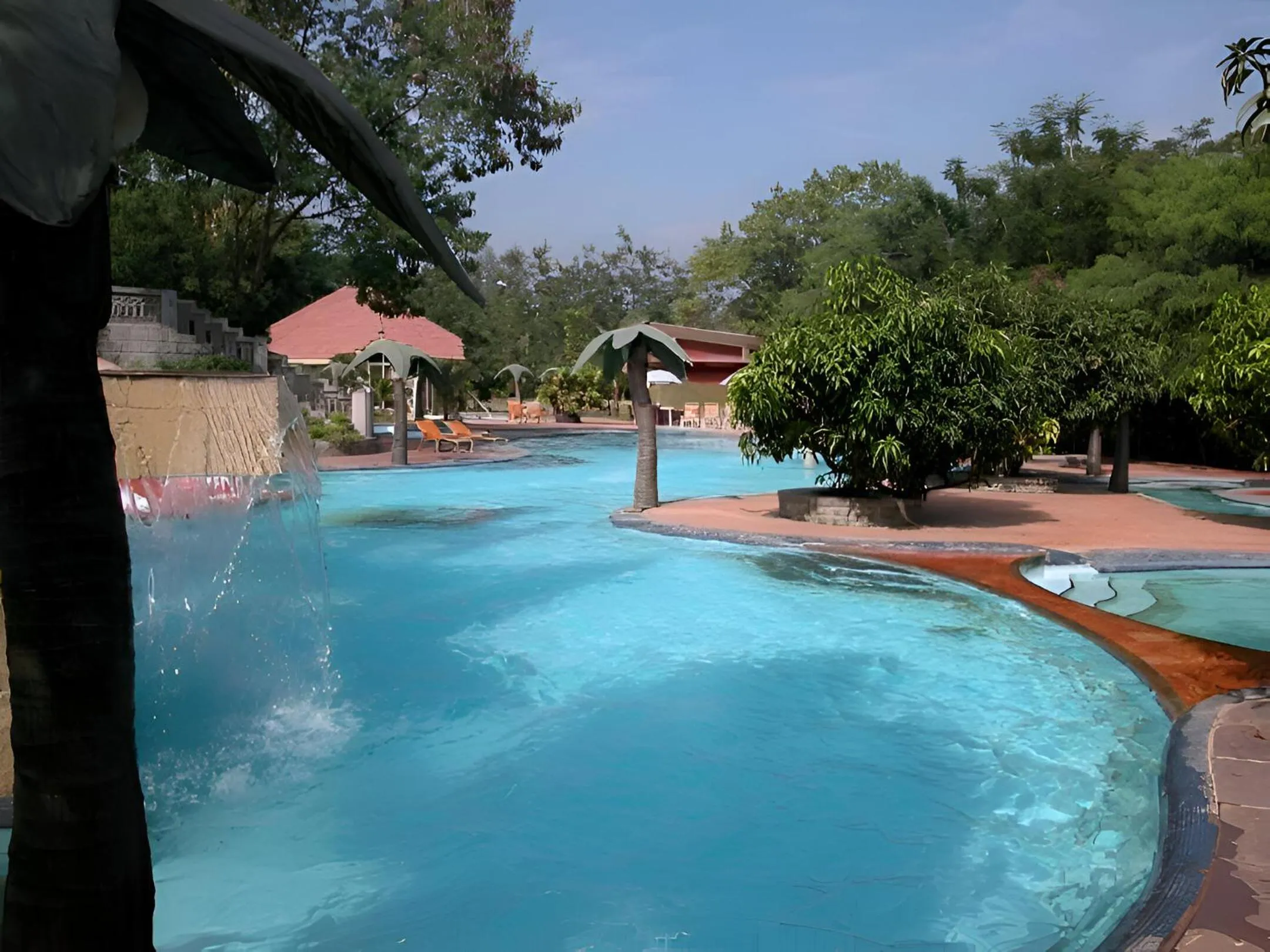 Swimming pool in Aayush Resort