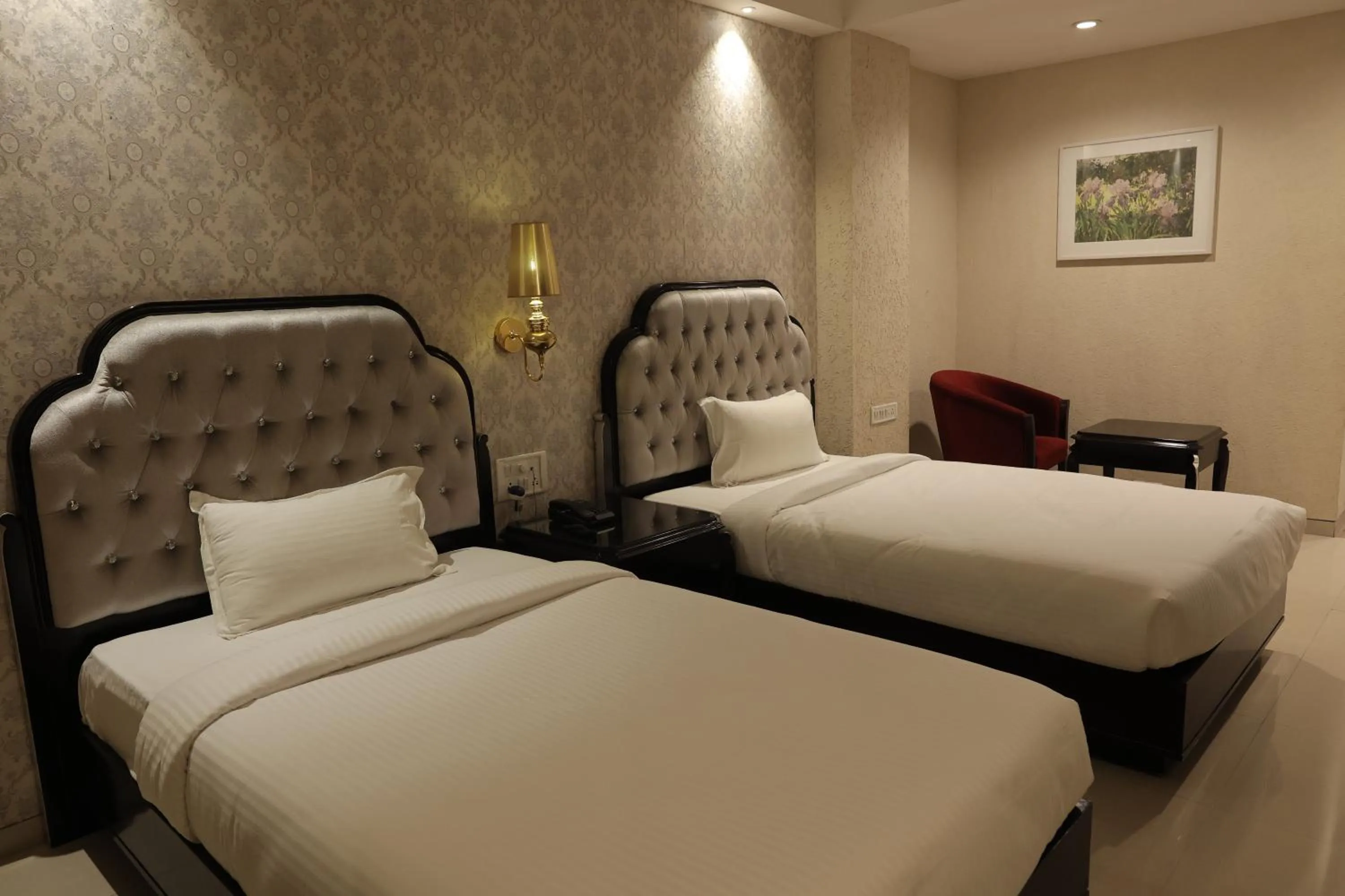 Bedroom, Bed in Aayush Resort