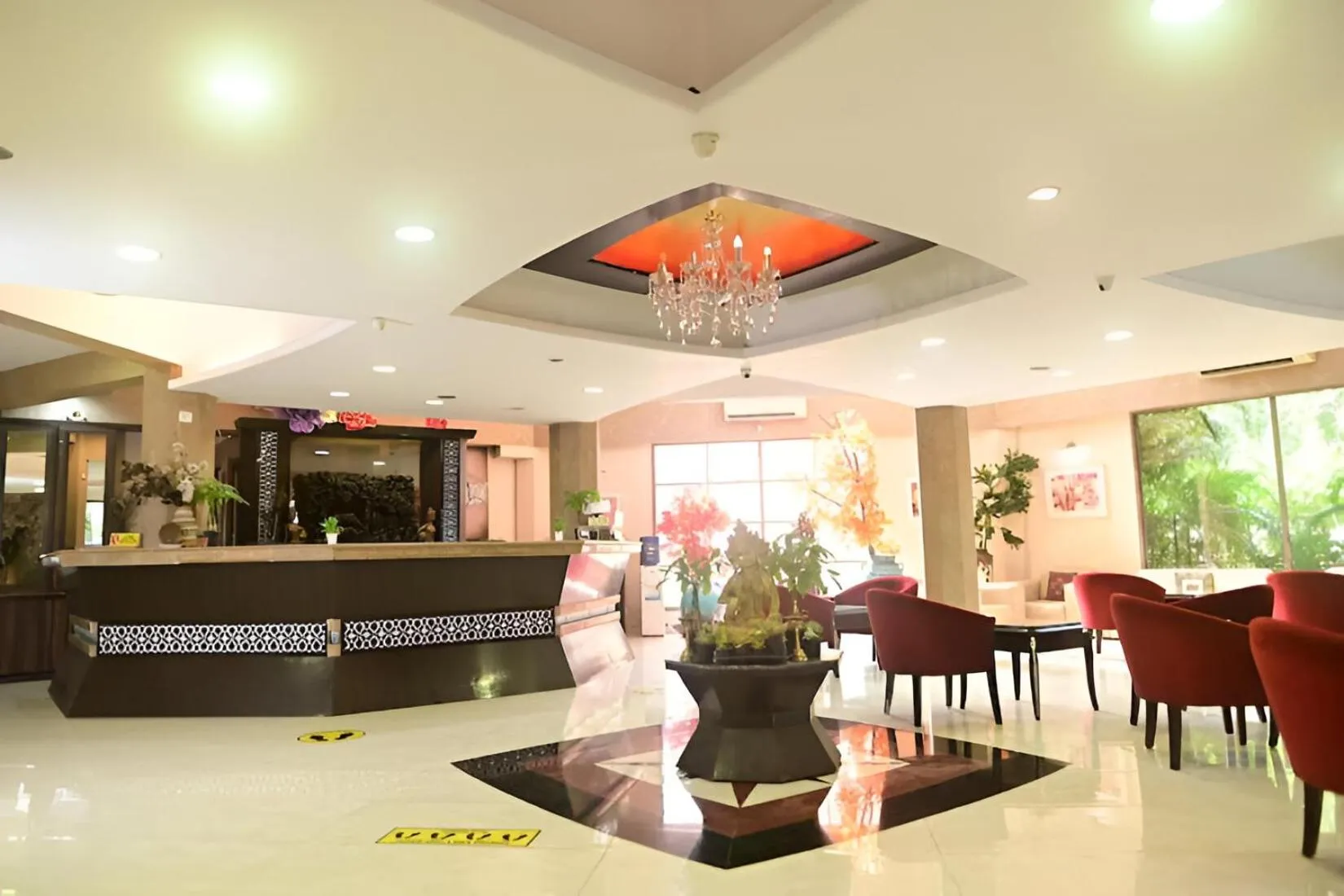 Lobby or reception in Aayush Resort