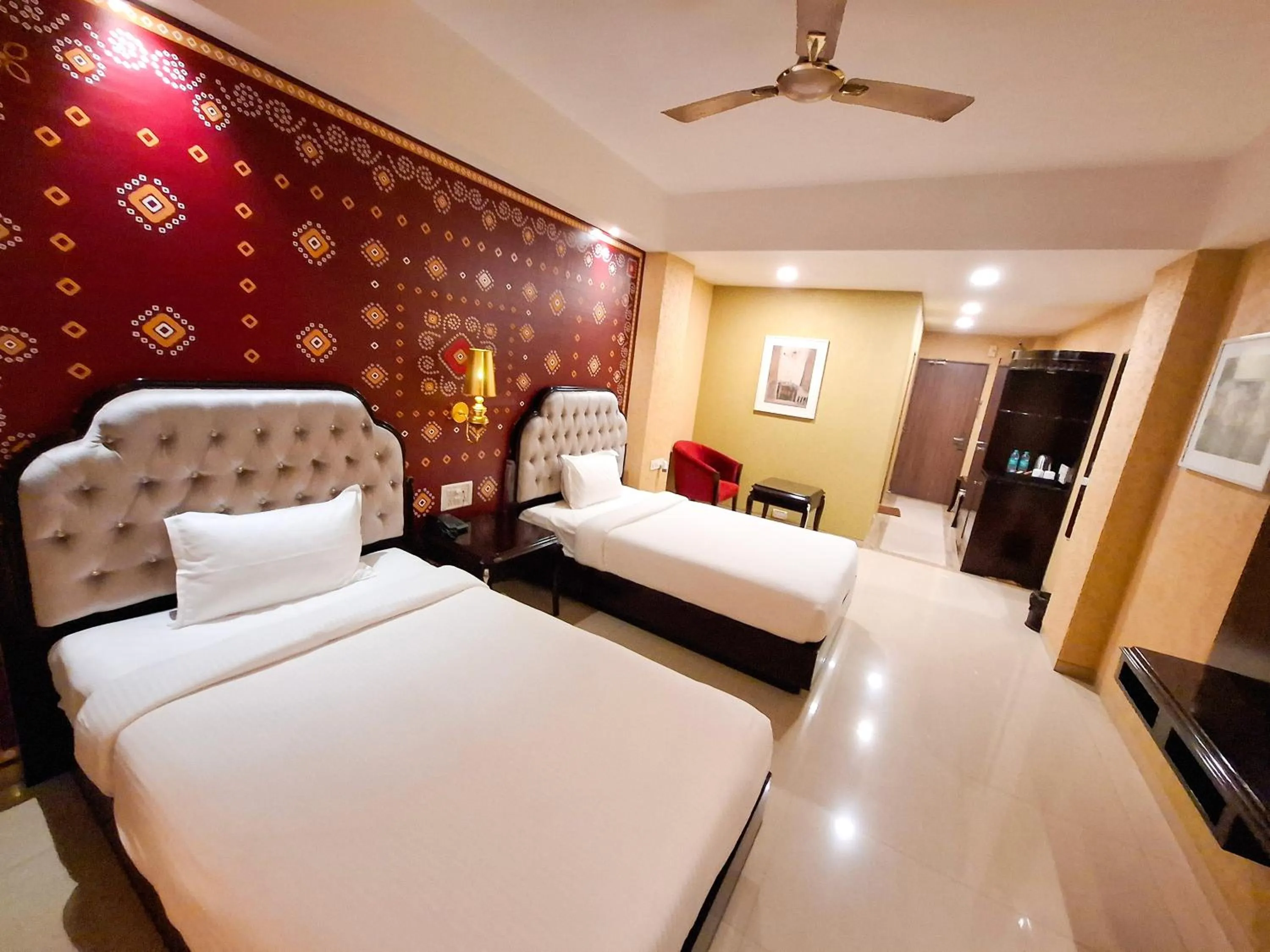Bed in Aayush Resort Karjat