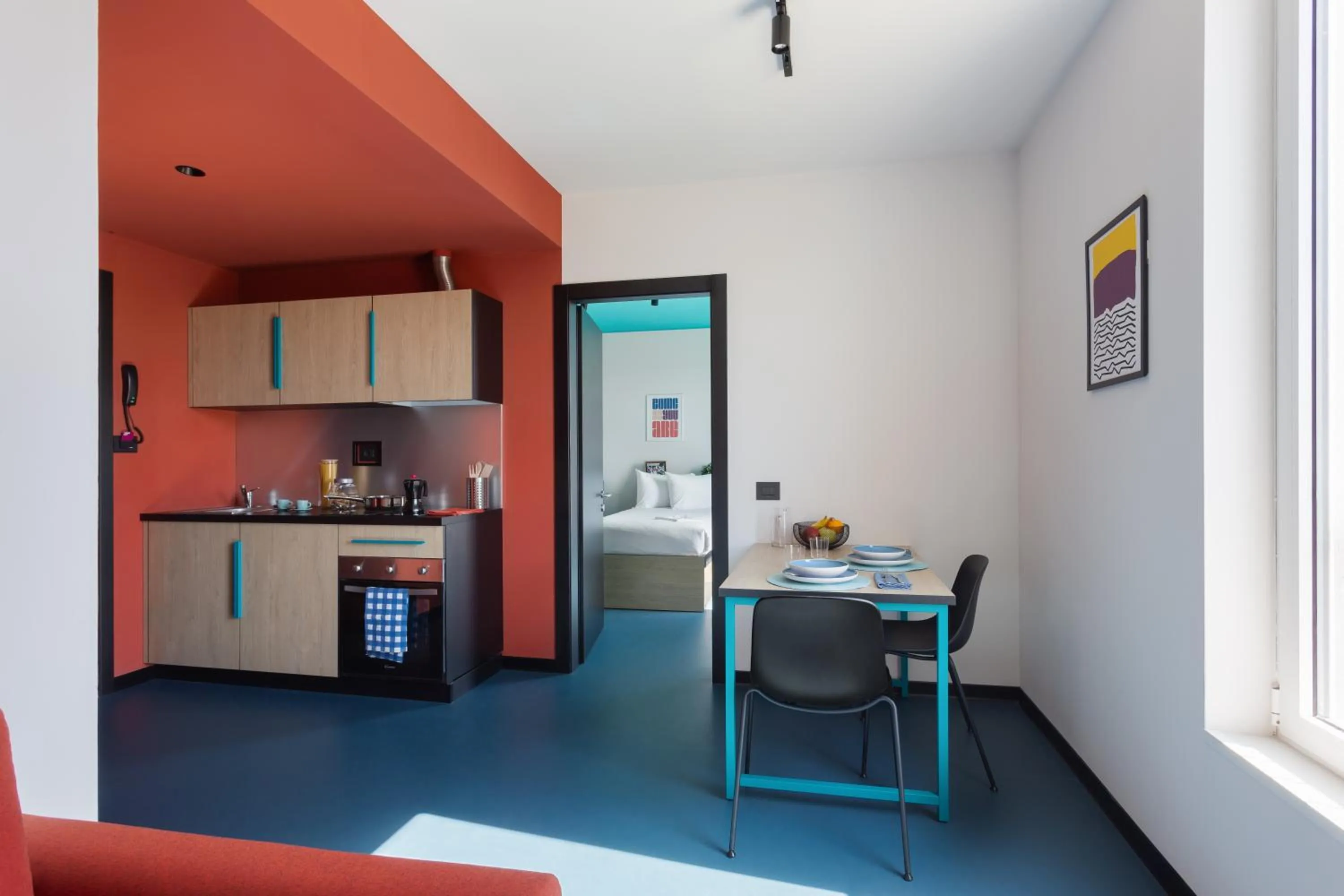 Bedroom in CX Milan NoM