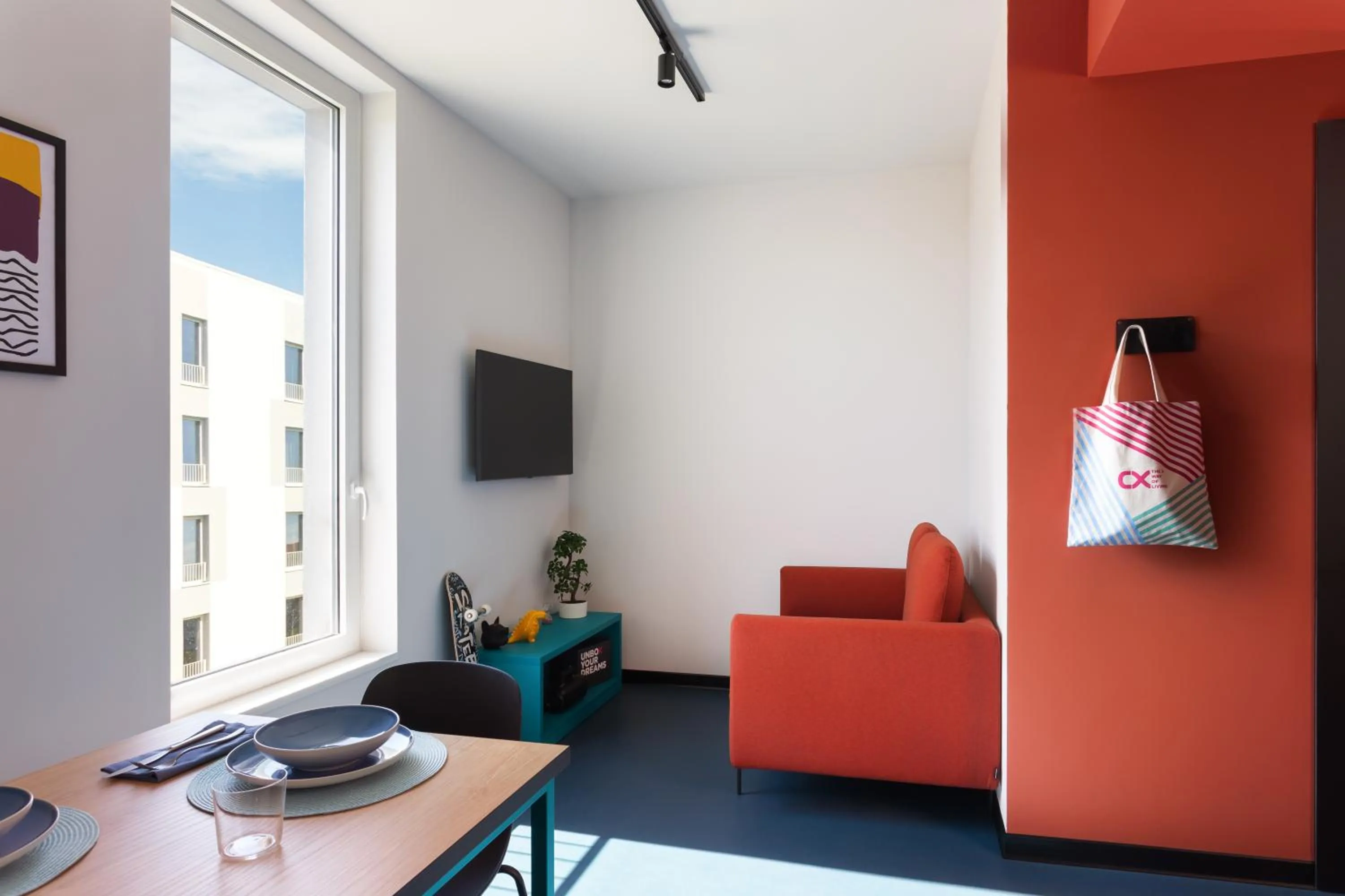 Bedroom in CX Milan NoM