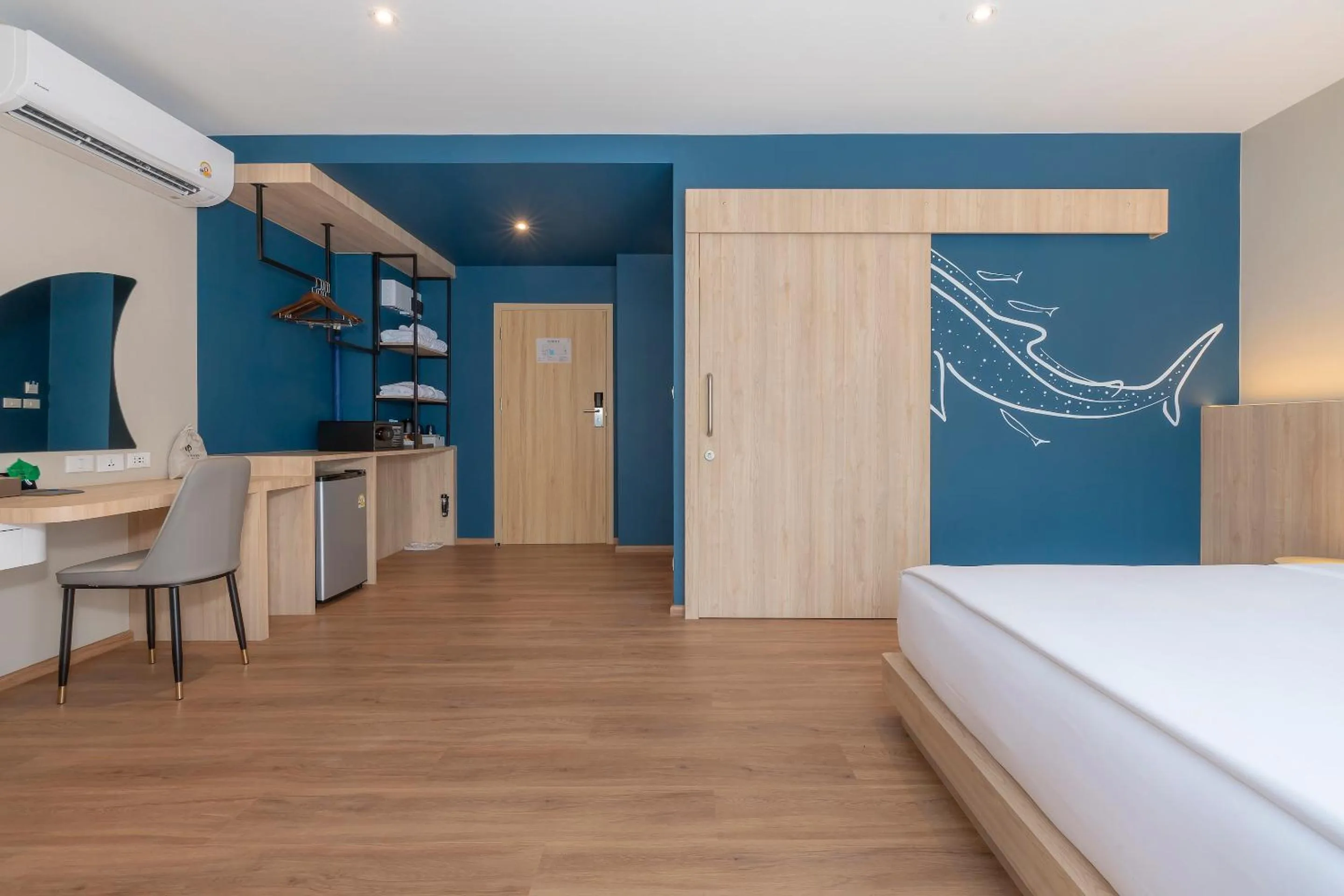 Bed in P-Park Hotel Pattaya