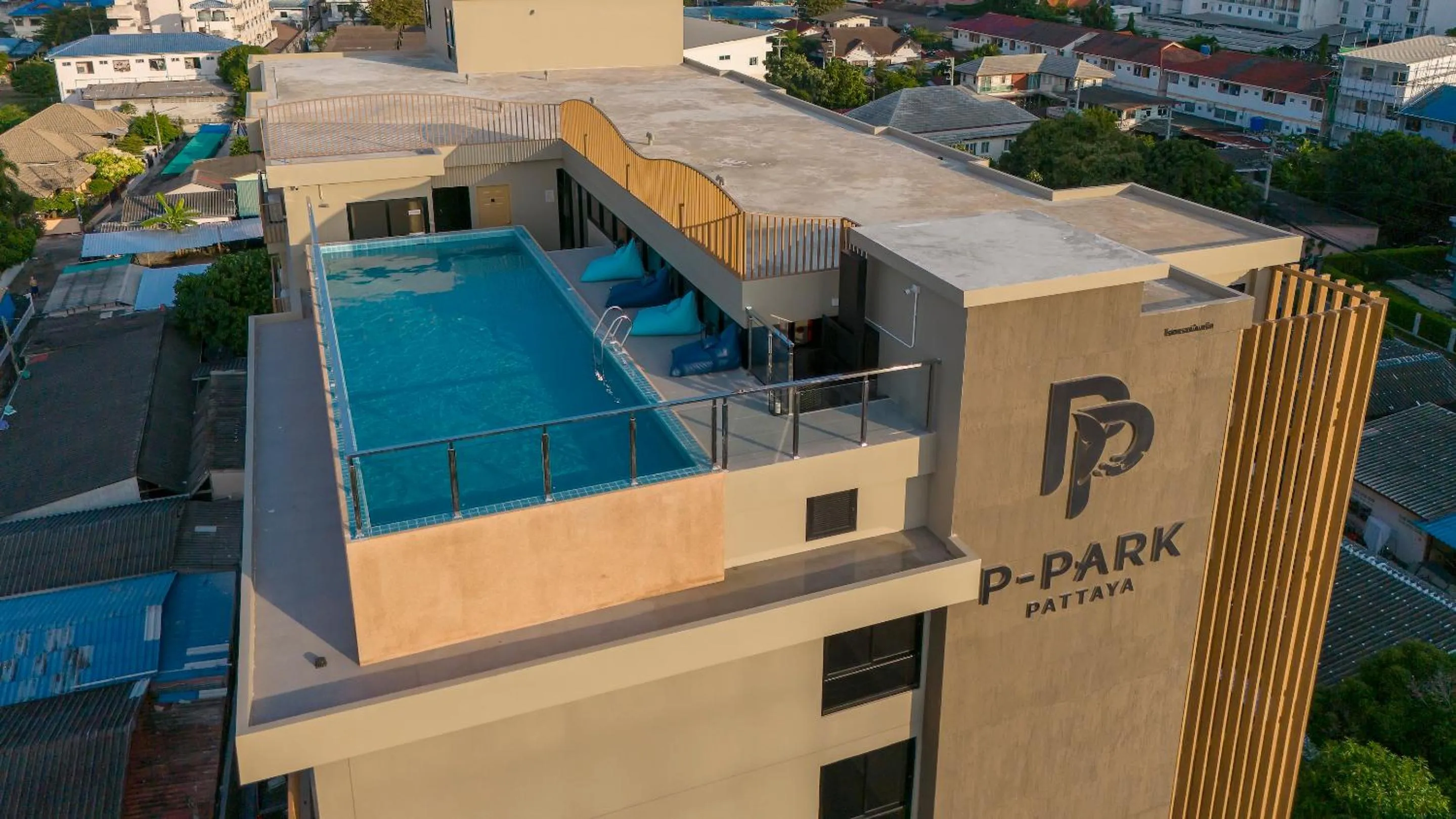 Property building in P-Park Hotel Pattaya