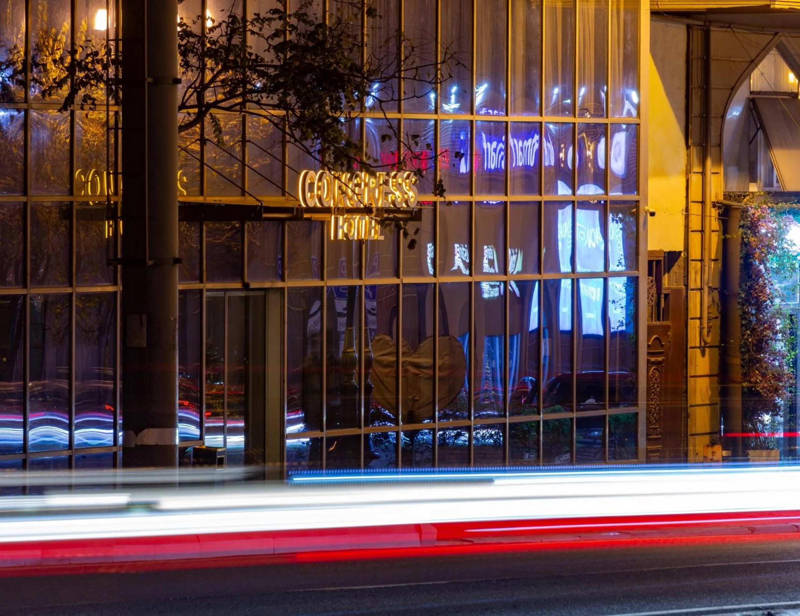 Facade/entrance in CONGRESS Hotel