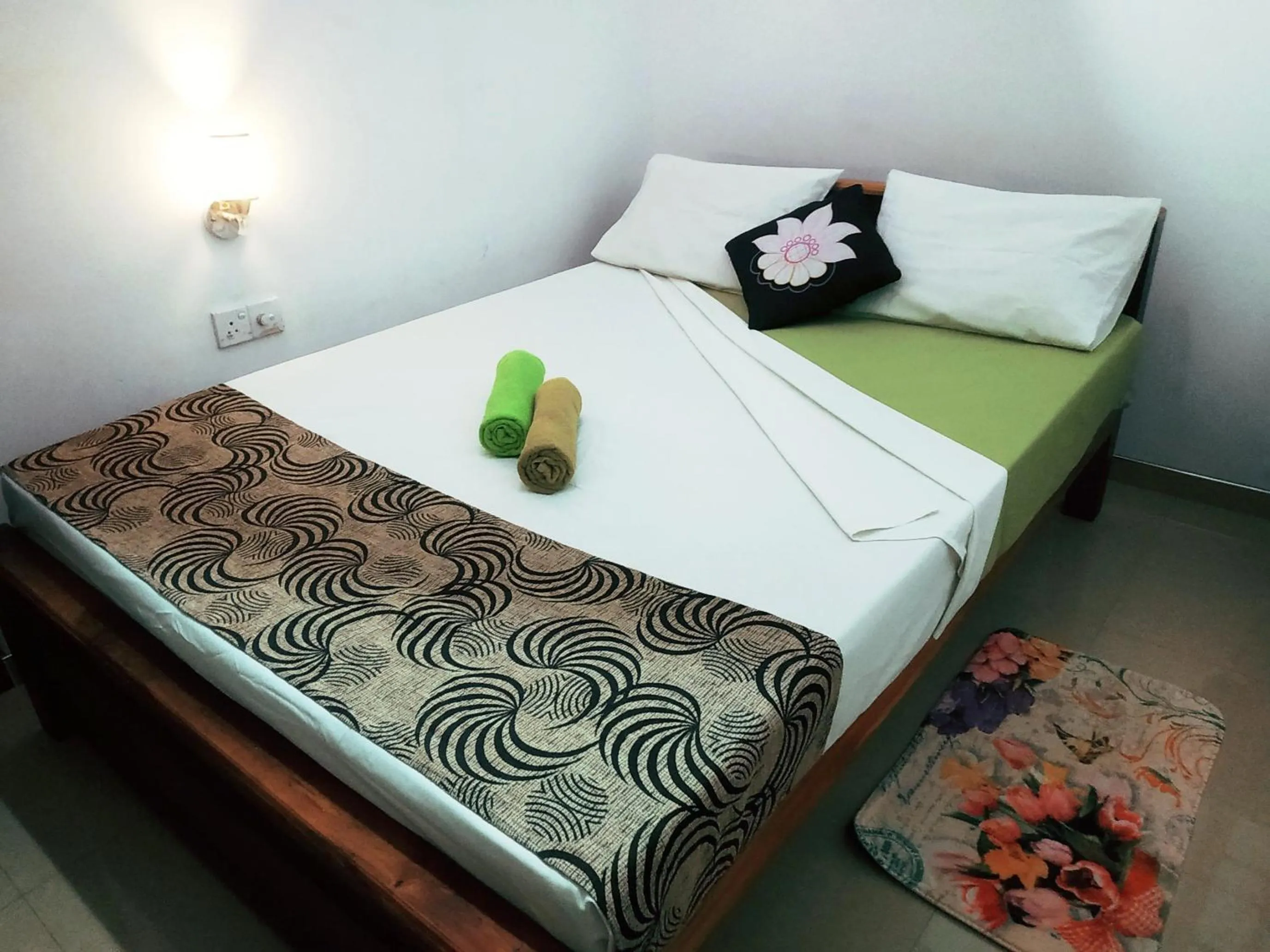 Bed in Green heaven safari resort Udawalawa