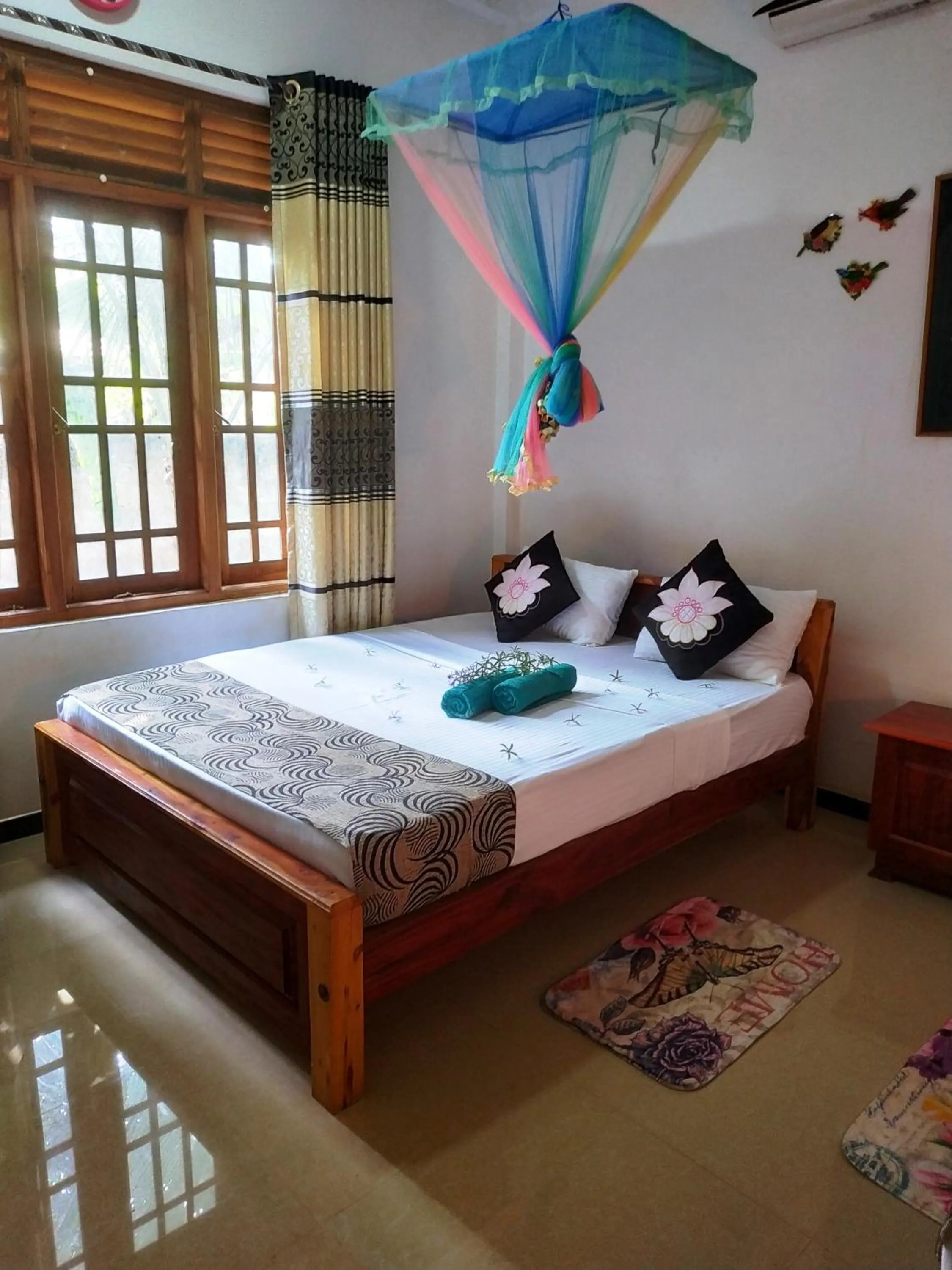 Bed in Green heaven safari resort Udawalawa