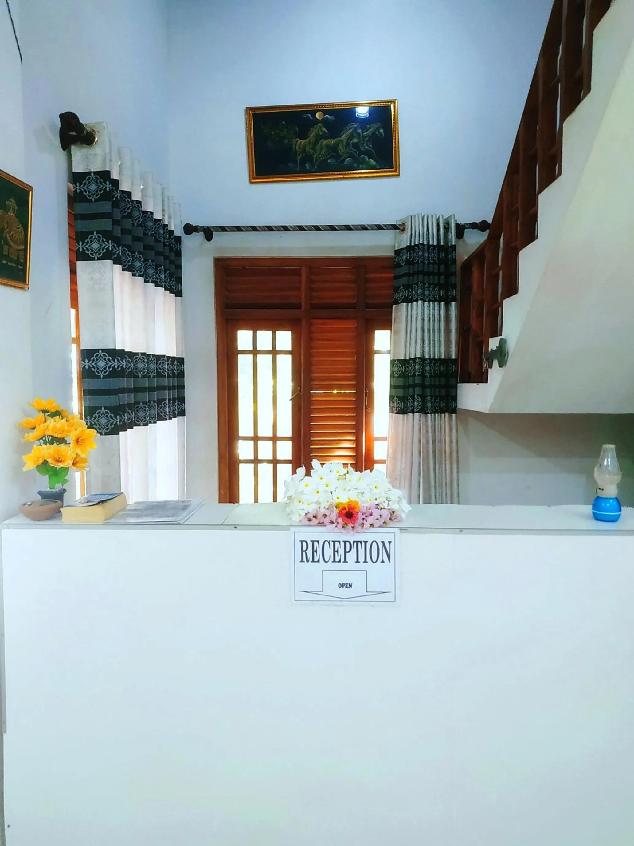 Lobby or reception in Green heaven safari resort Udawalawa