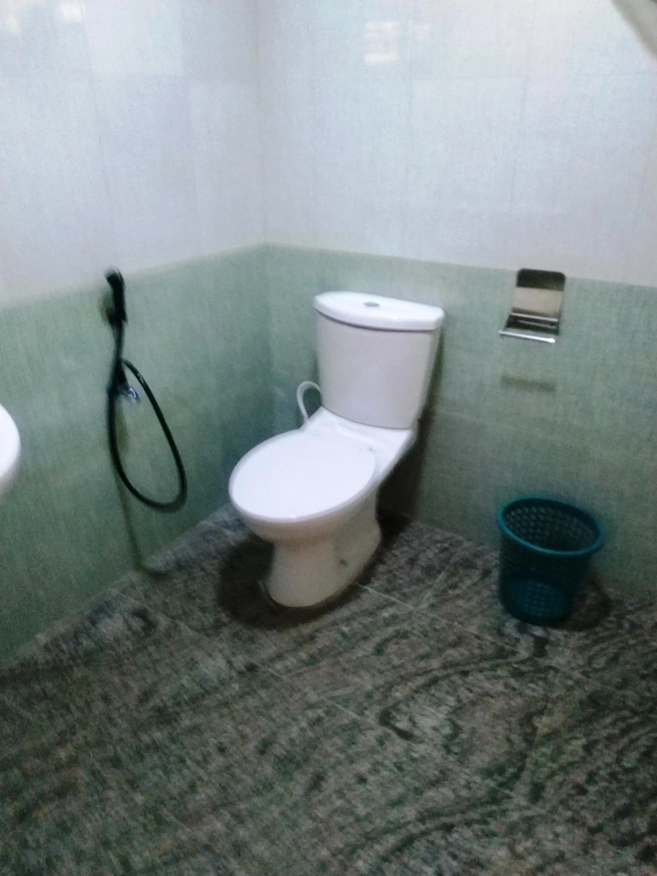 Bathroom in Green heaven safari resort Udawalawa