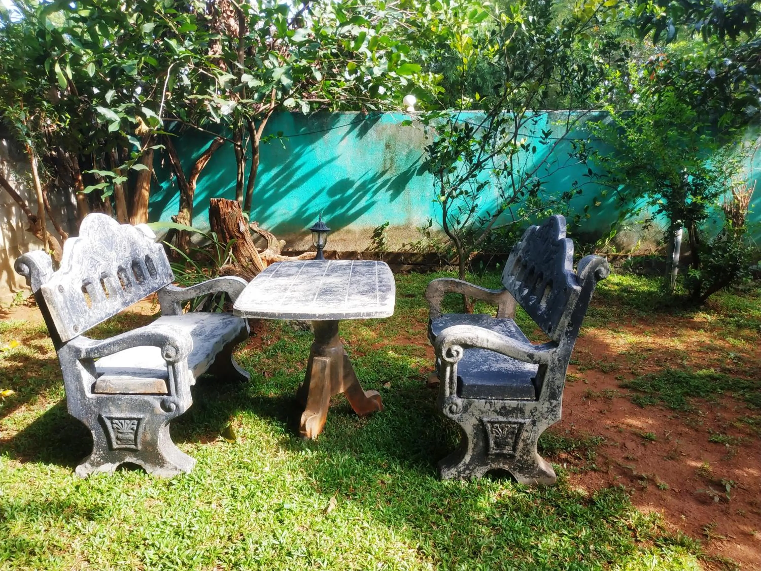 Garden view in Green heaven safari resort Udawalawa