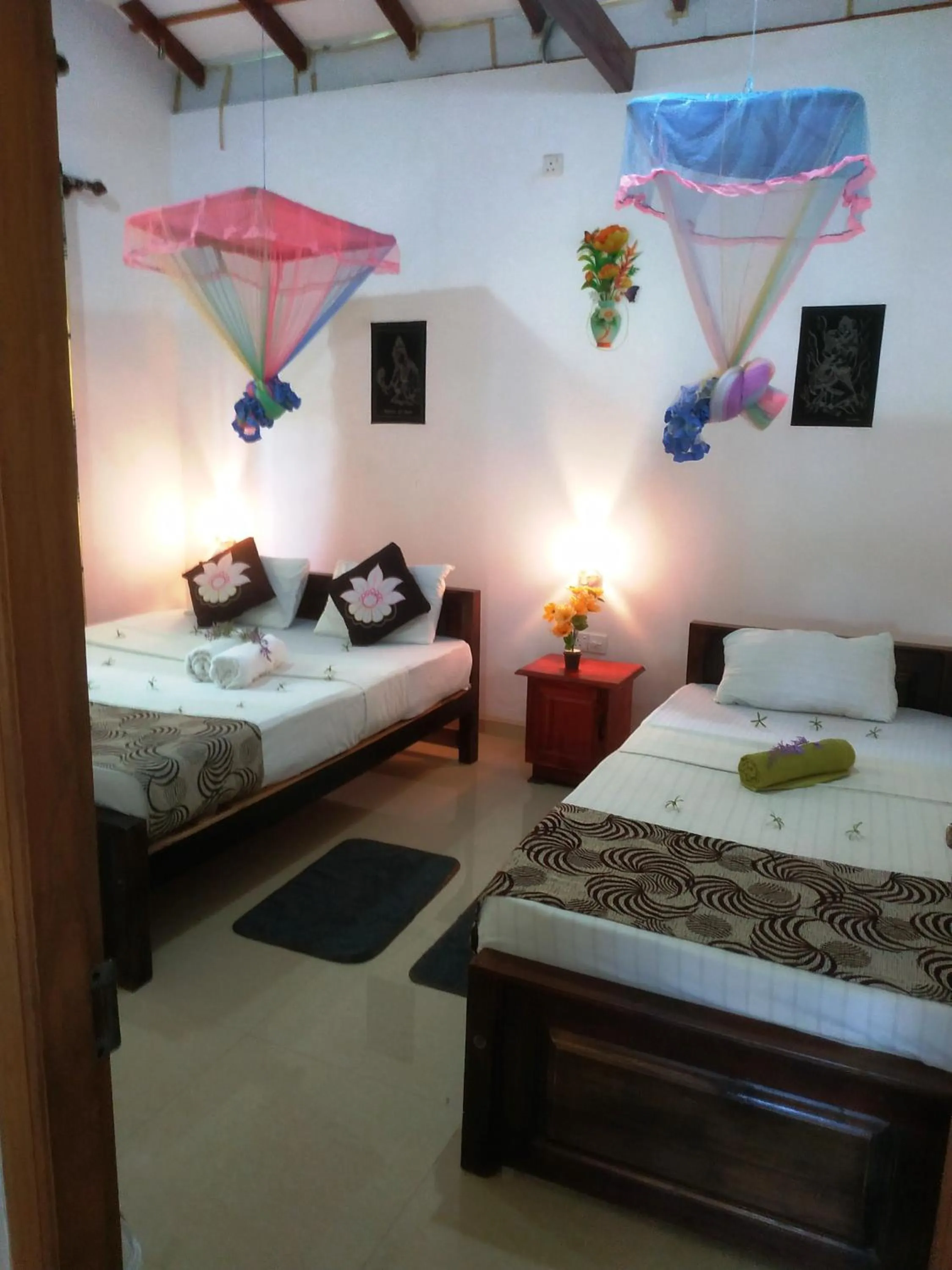 Bed in Green heaven safari resort Udawalawa