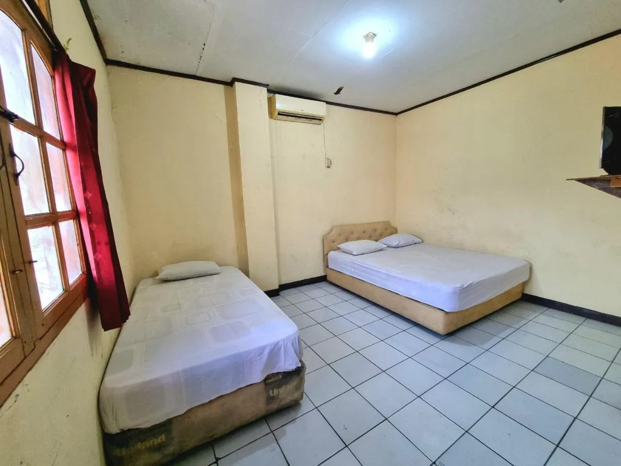 Bed in Hotel Harapan Jaya