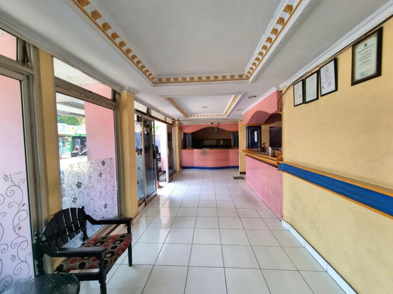 Lobby or reception in Hotel Harapan Jaya