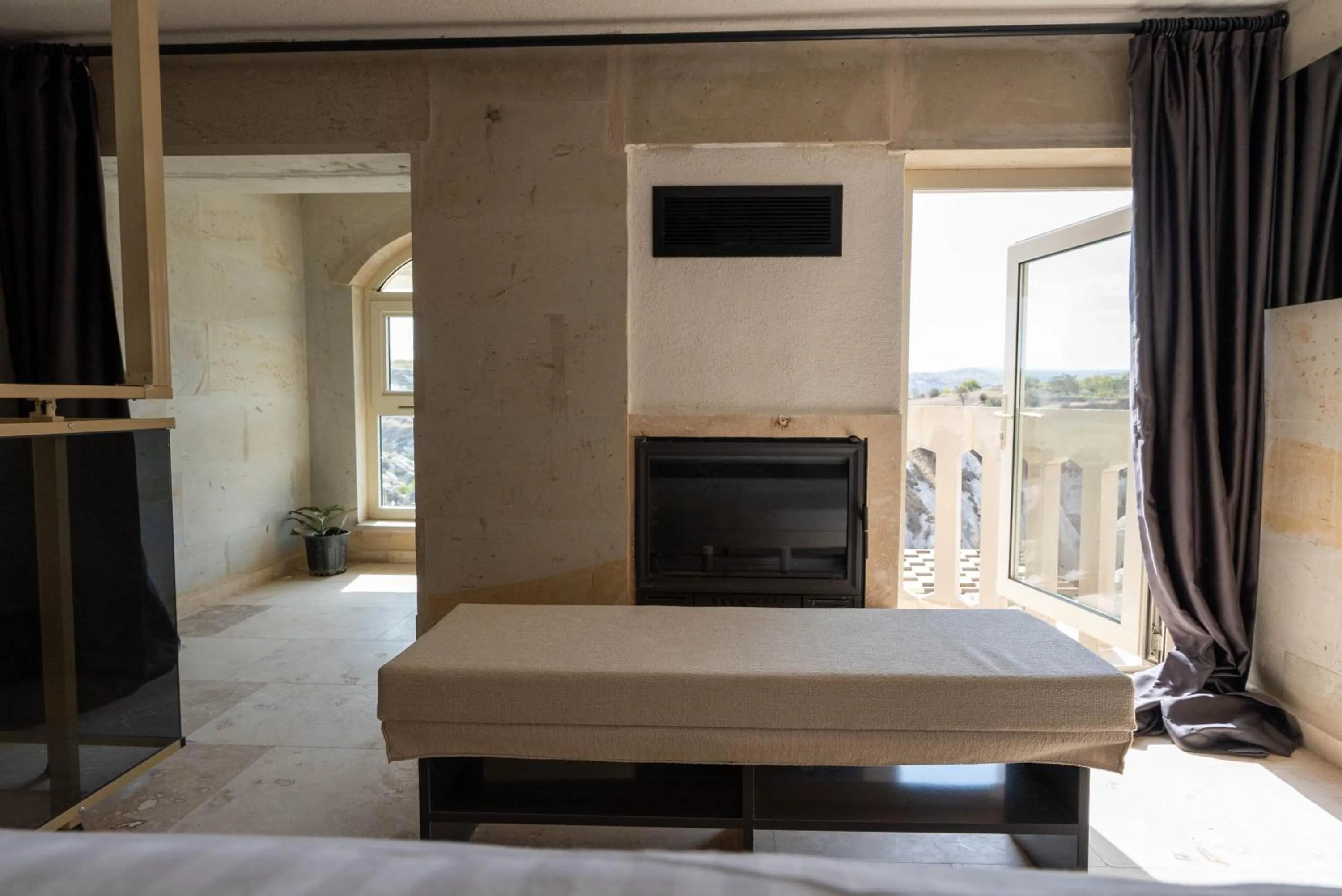 Balcony/Terrace, Bed in Be Still Alexa Smart Luxury Escape Adults Only