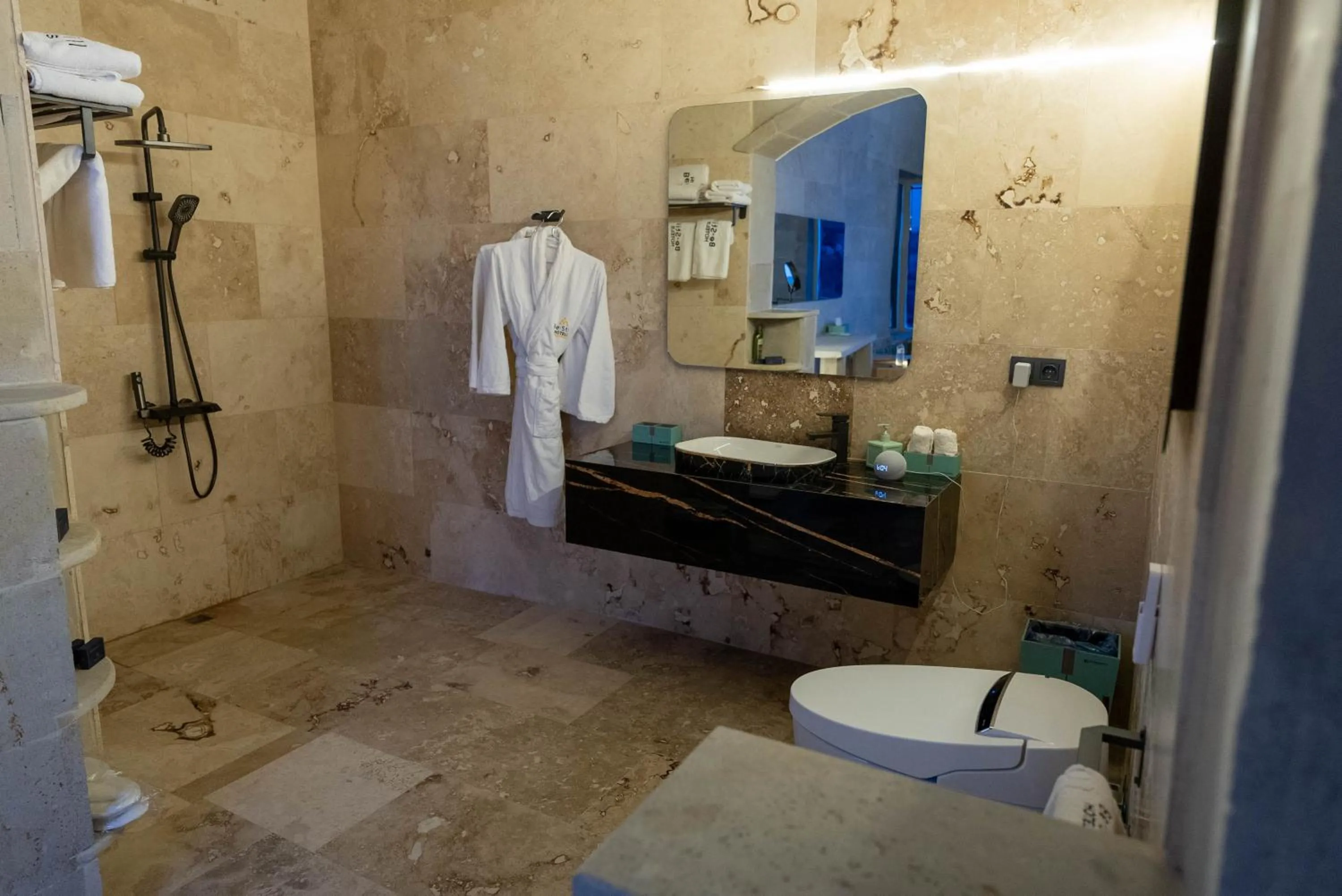 Shower in Be Still Alexa Smart Luxury Escape Adults Only