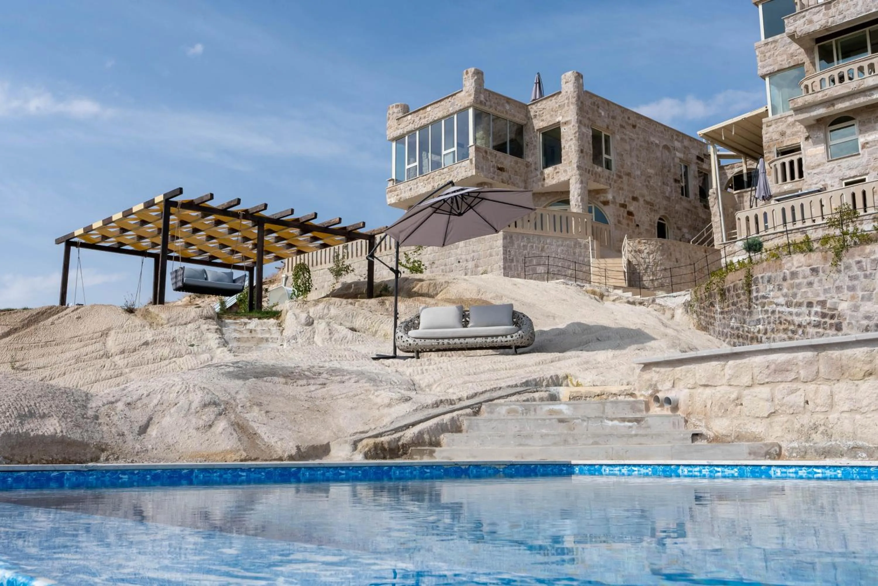 Patio in Be Still Alexa Smart Luxury Escape Adults Only