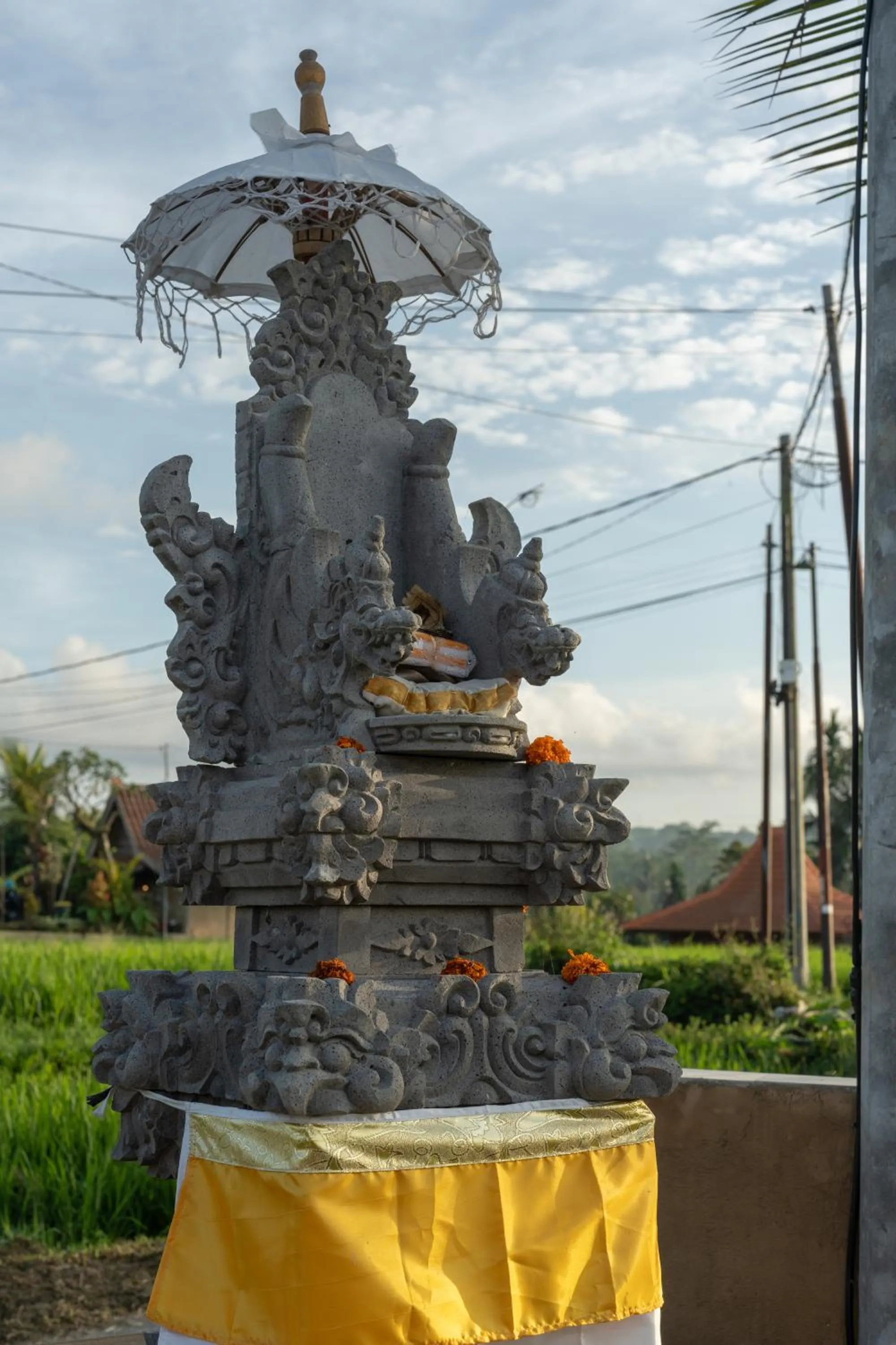Facade/entrance in Wisana Villa Ubud by Dhananjaya Hospitality