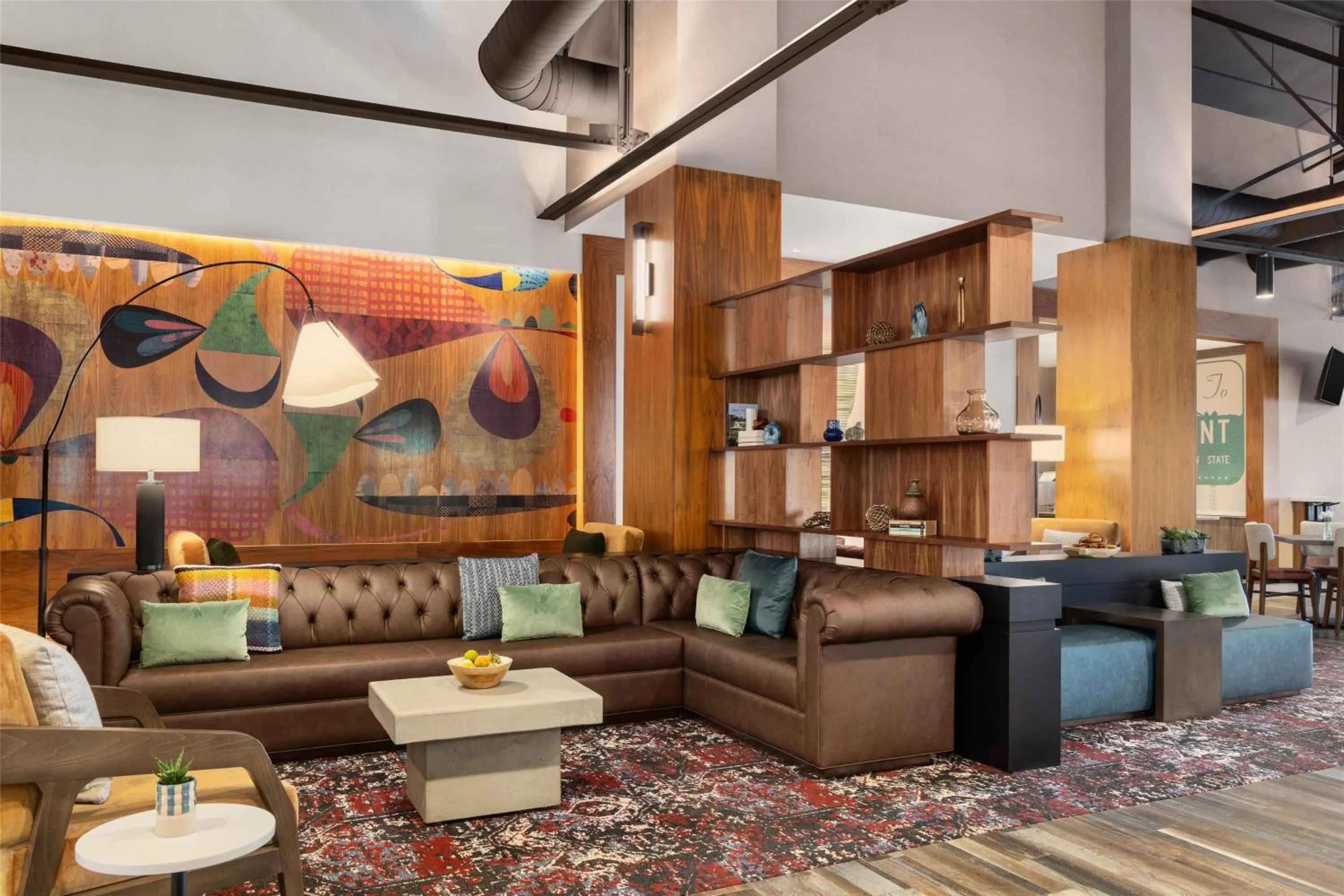 Lobby or reception in Hilton Garden Inn Burlington Downtown