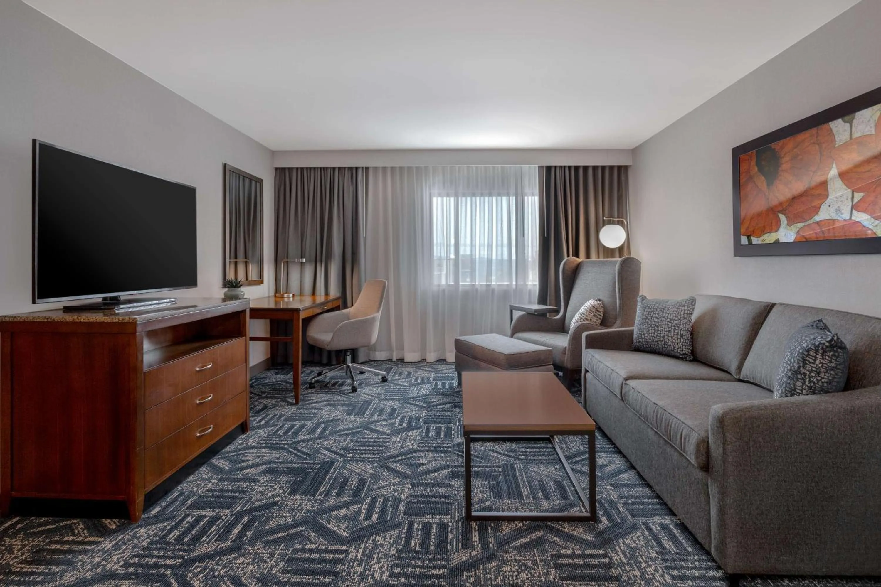 Living room in Hilton Garden Inn Burlington Downtown